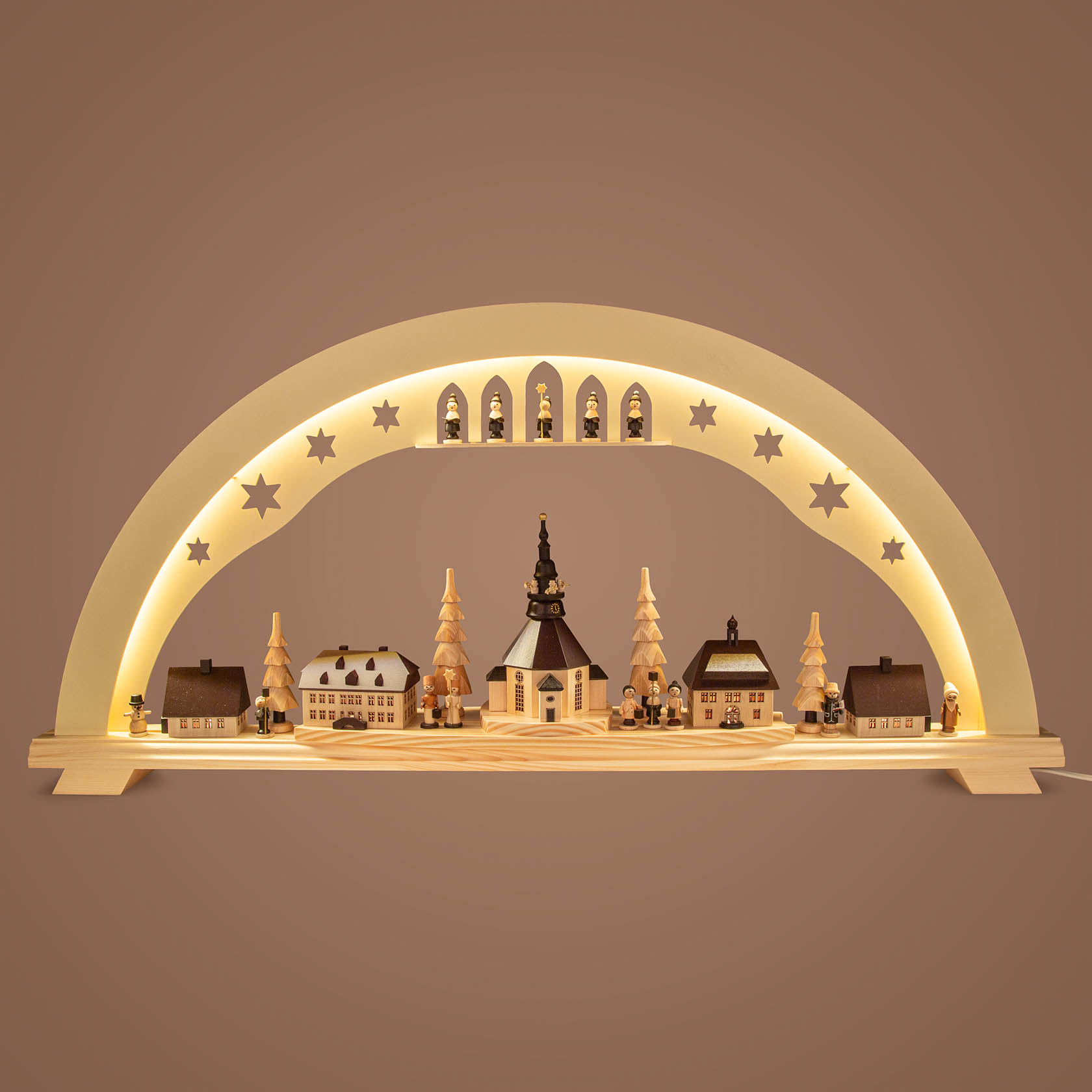 Lichterbogen LED Seiffener Christmette