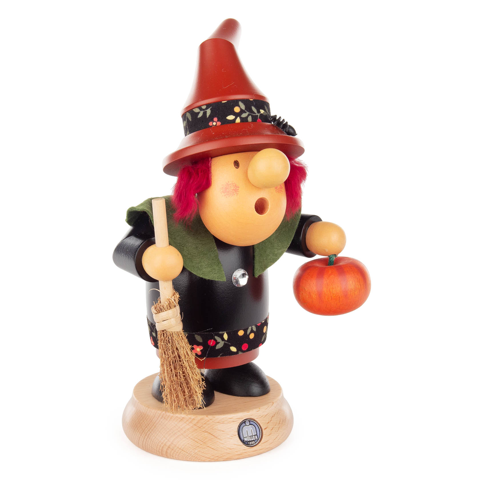 Räucherfrau "Müllerchen" Halloween-Hexe