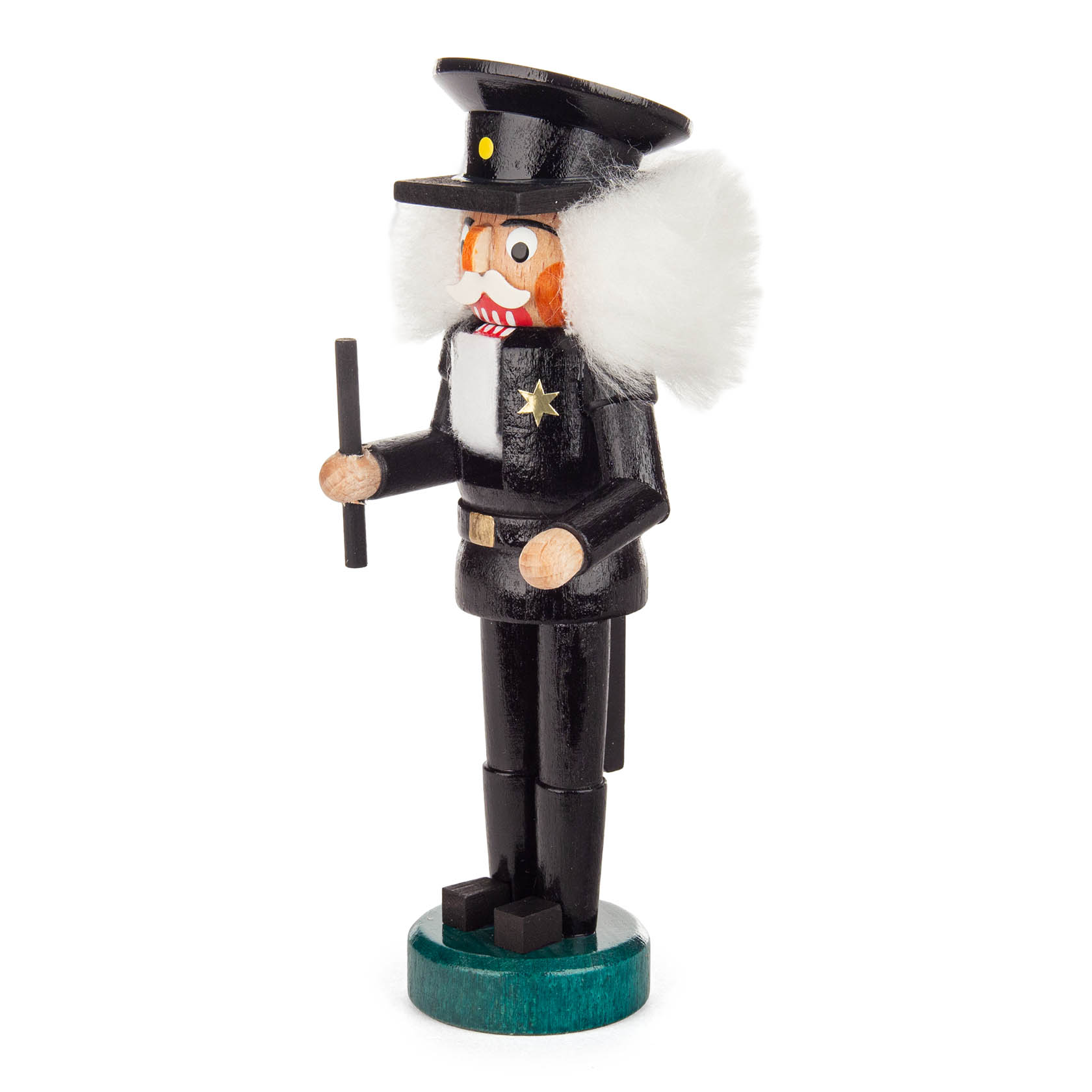Miniatur-Nussknacker US Polizist