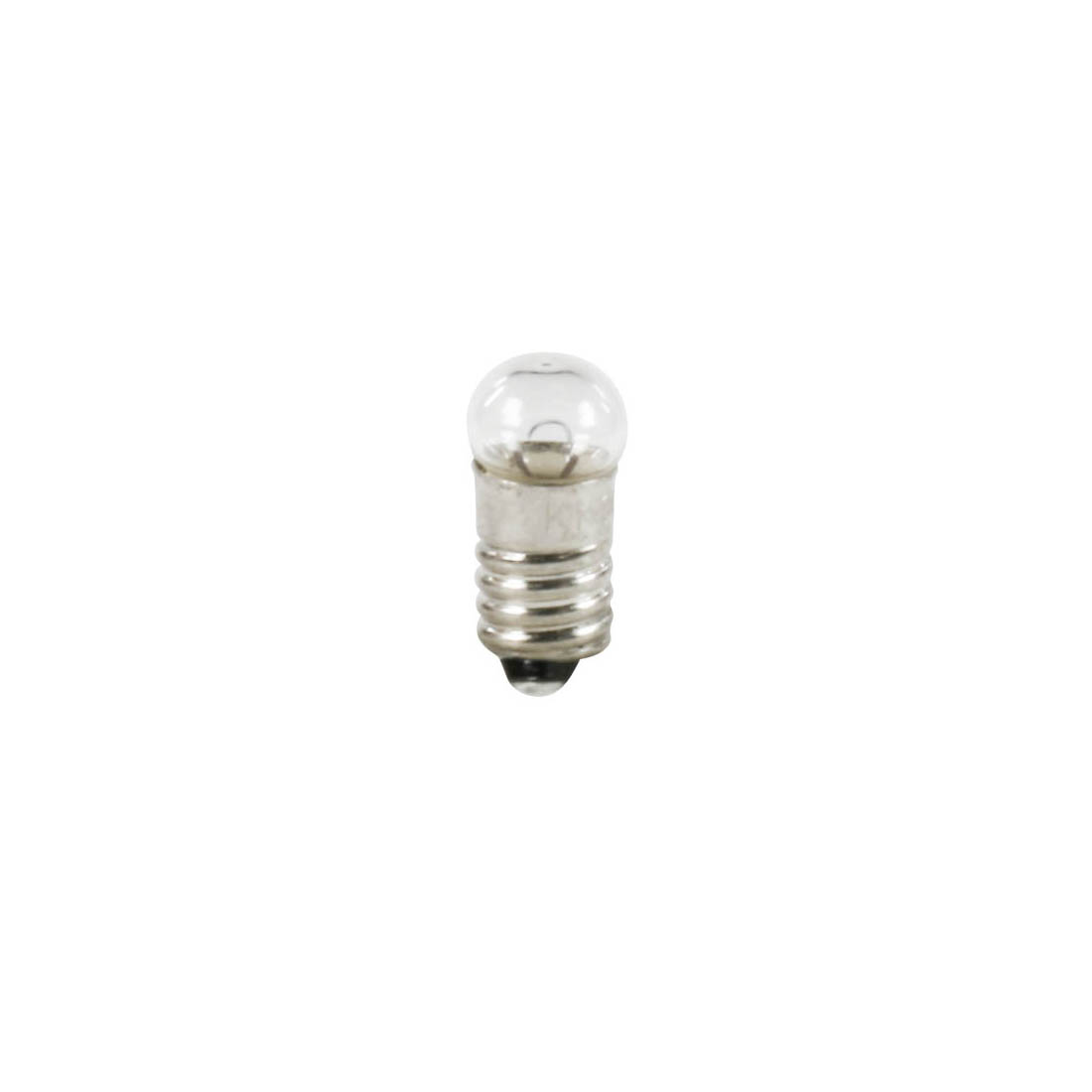 Eine kleine Glühlampe mit E5,5 Sockel, klare Glaskuppel, Nennspannung 3,5V, Leistung 0,07W und Stromstärke 0,02A. im Dregeno Online Shop günstig kaufen