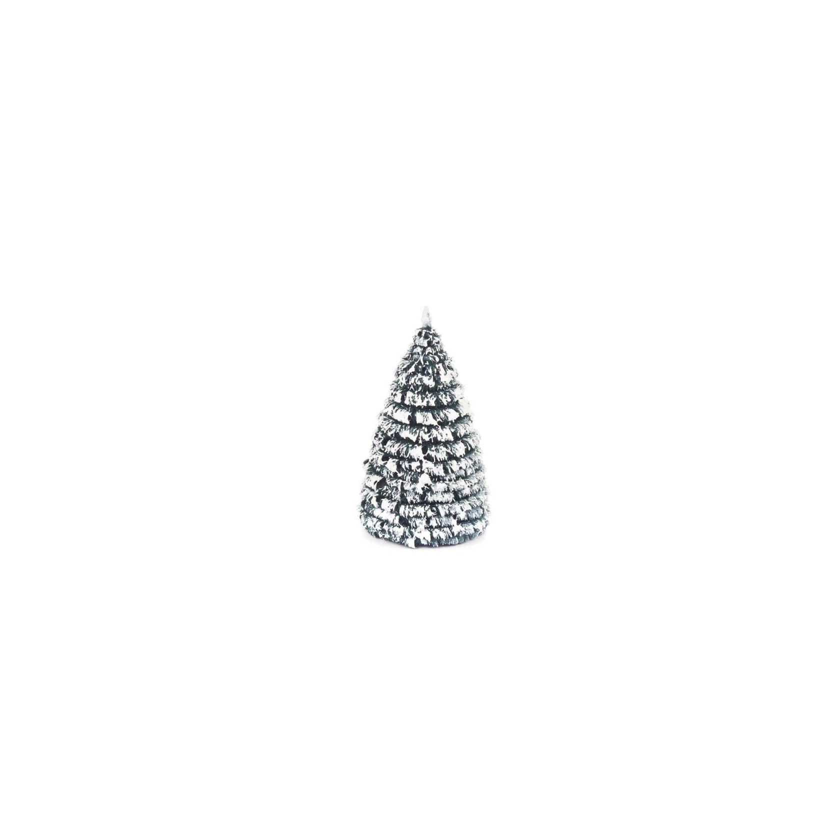Kleiner künstlicher Weihnachtsbaum mit schneebedeckten grünen Zweigen, ca. 6 cm hoch. im Dregeno Online Shop günstig kaufen