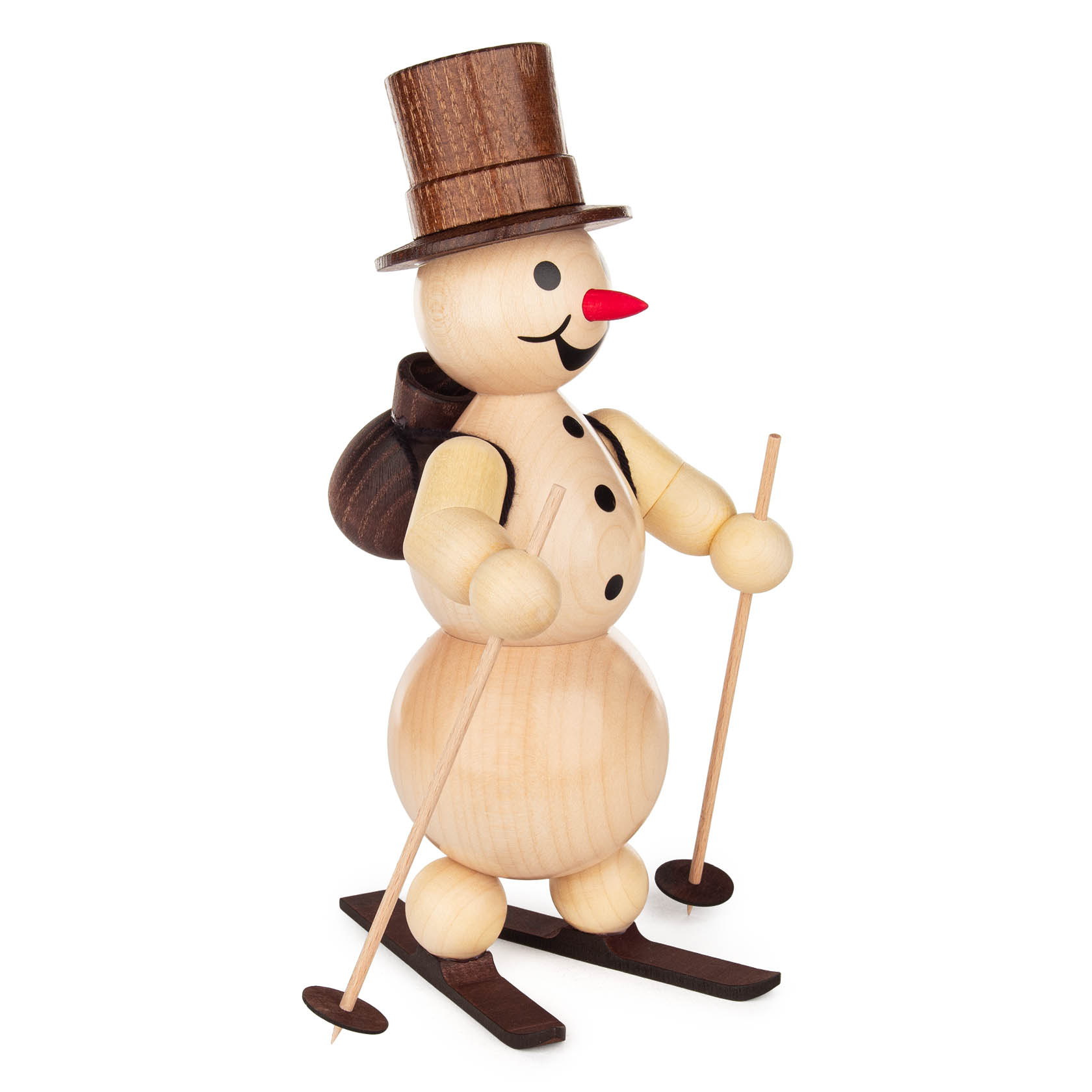 Schneemann Skifahrer