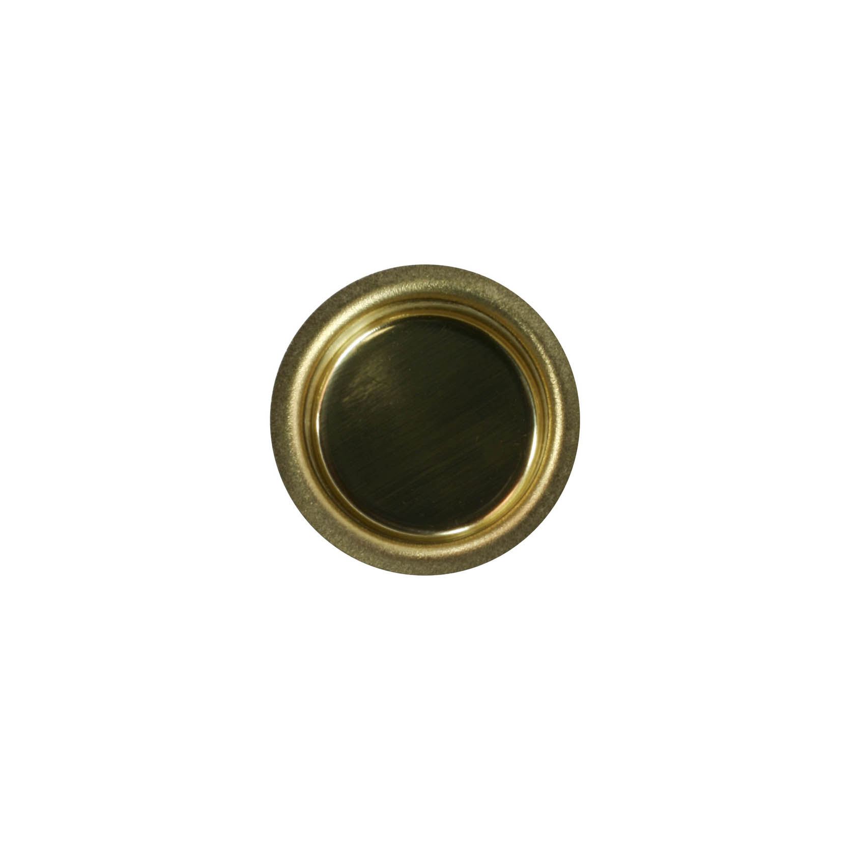 Runde Messingtülle mit einem Durchmesser von 17mm, glänzende Oberfläche. im Dregeno Online Shop günstig kaufen