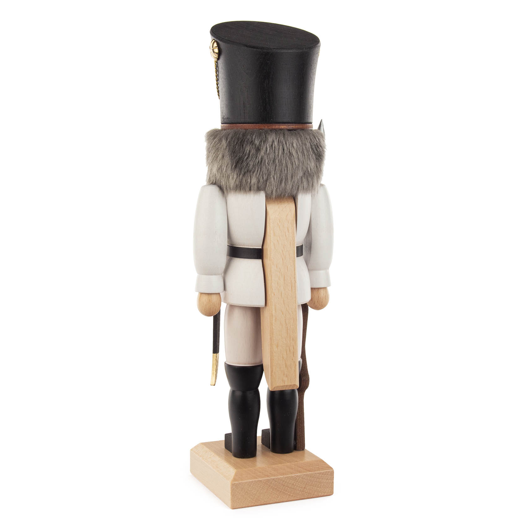 Nussknacker Soldat weiß lasiert 29cm