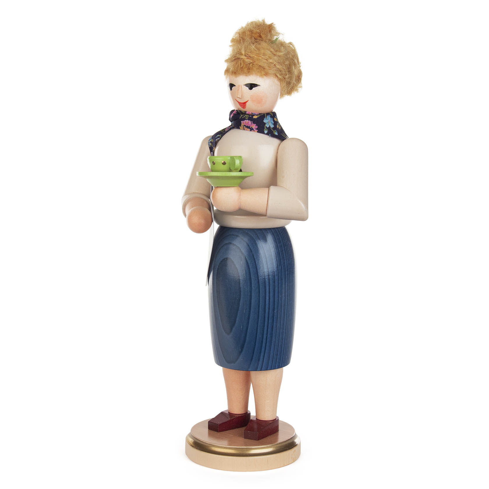 wooden smoker lady teacher