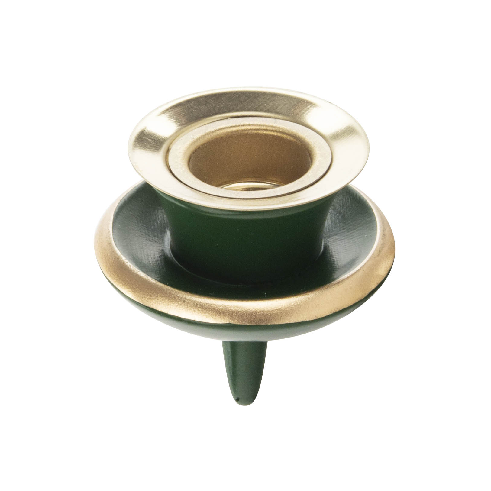 Grüne Ersatztülle mit goldfarbenem Rand und Zapfen, passend für Modell 085/045. im Dregeno Online Shop günstig kaufen
