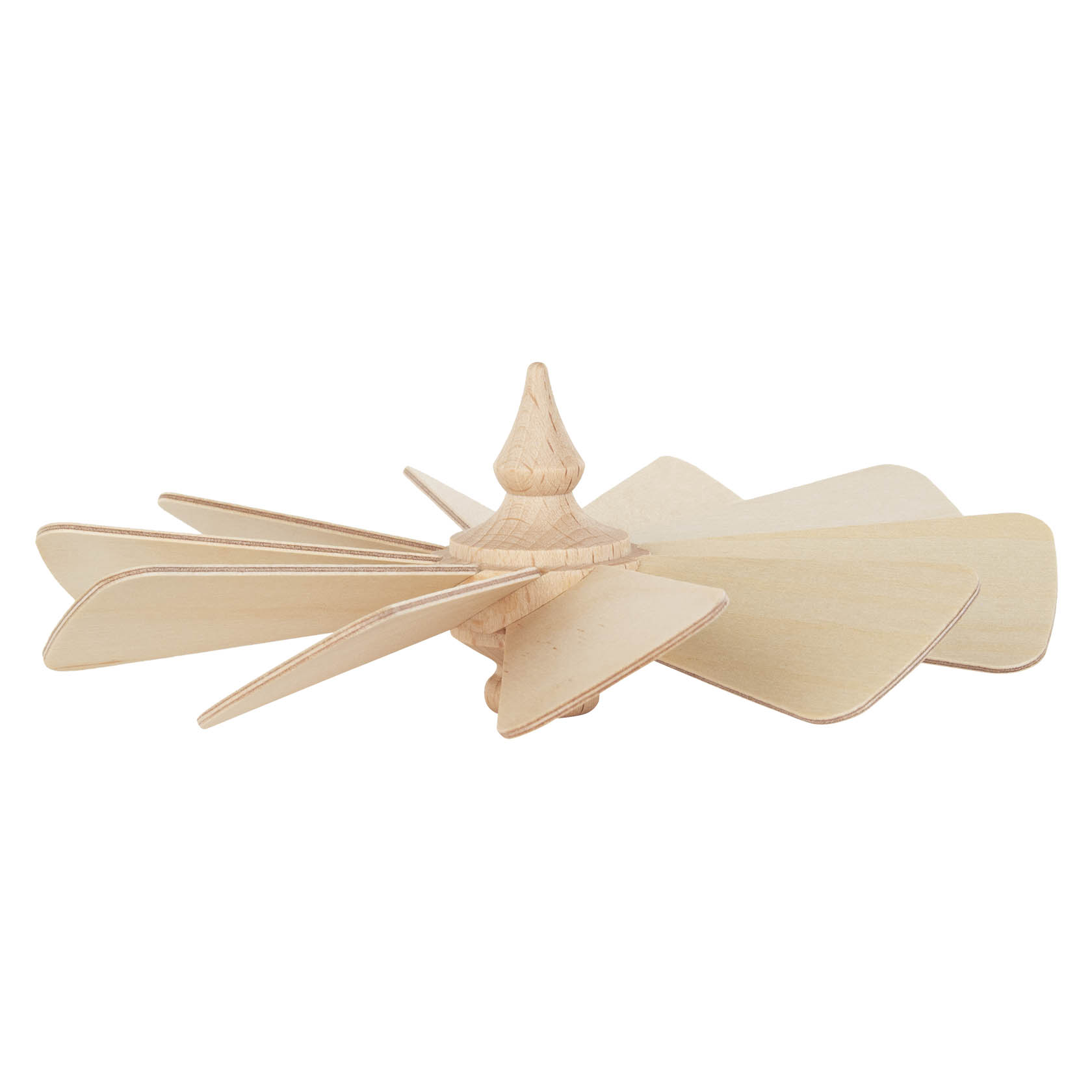 Flügelrad mit 10 Flügeln d=150mm Bohrung 2mm