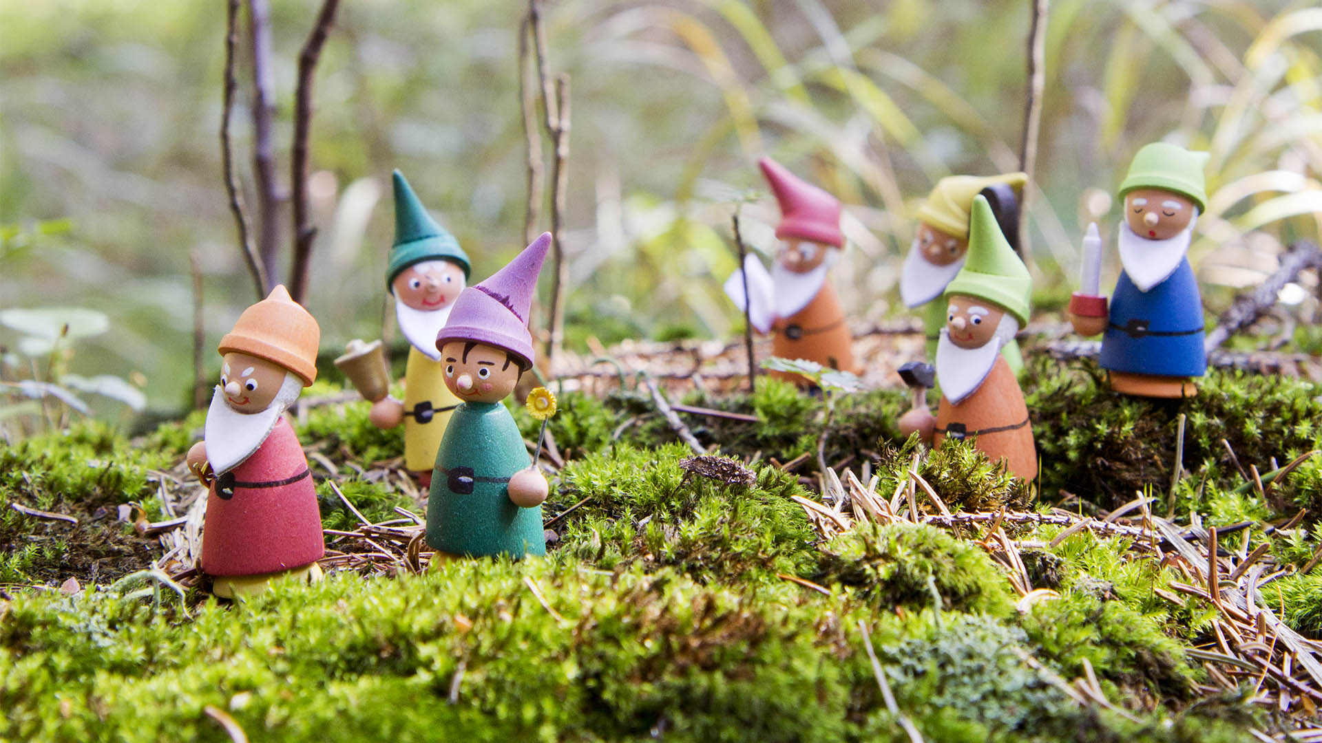 Figuren Sieben Zwerke