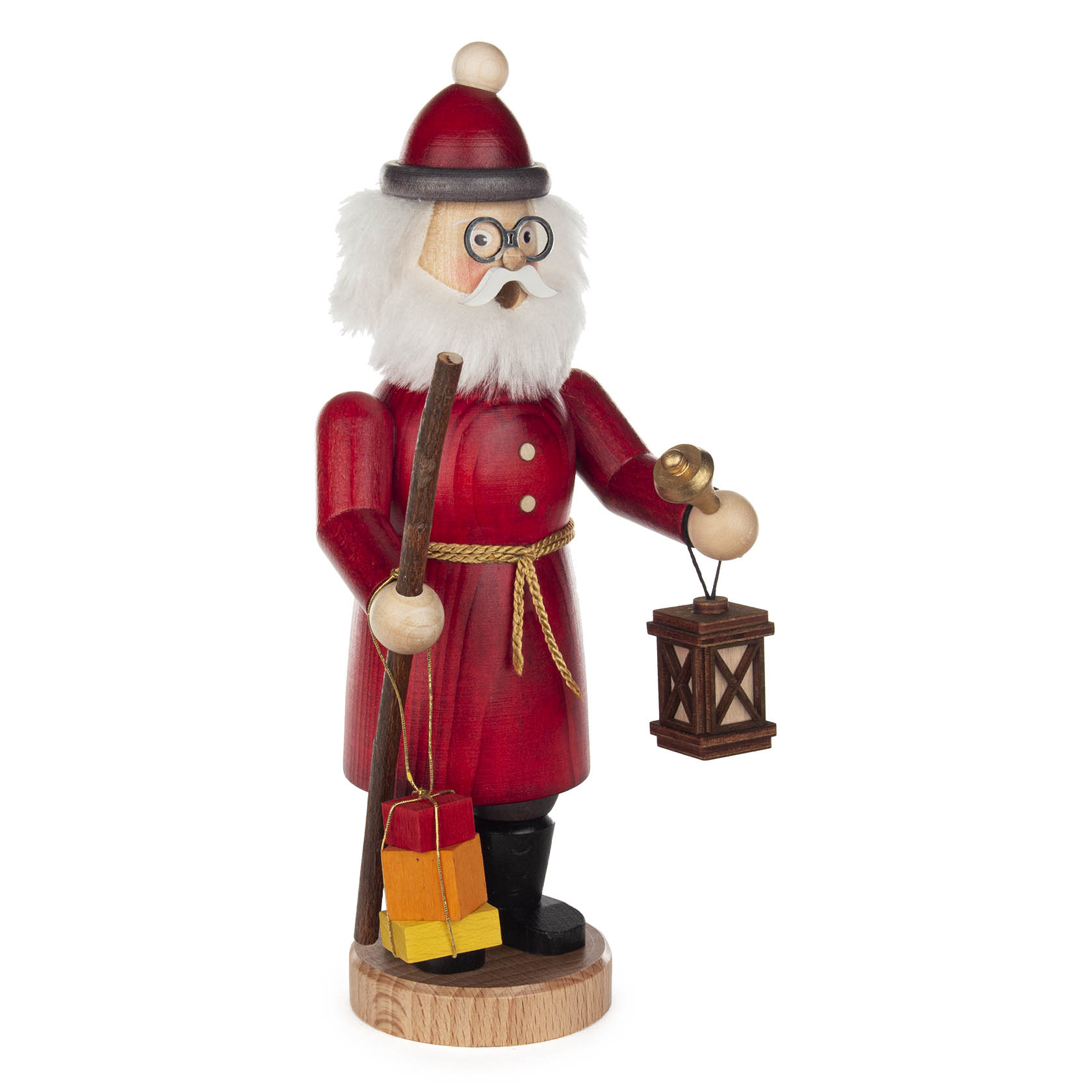 Räuchermann Weihnachtsmann mit Mantel