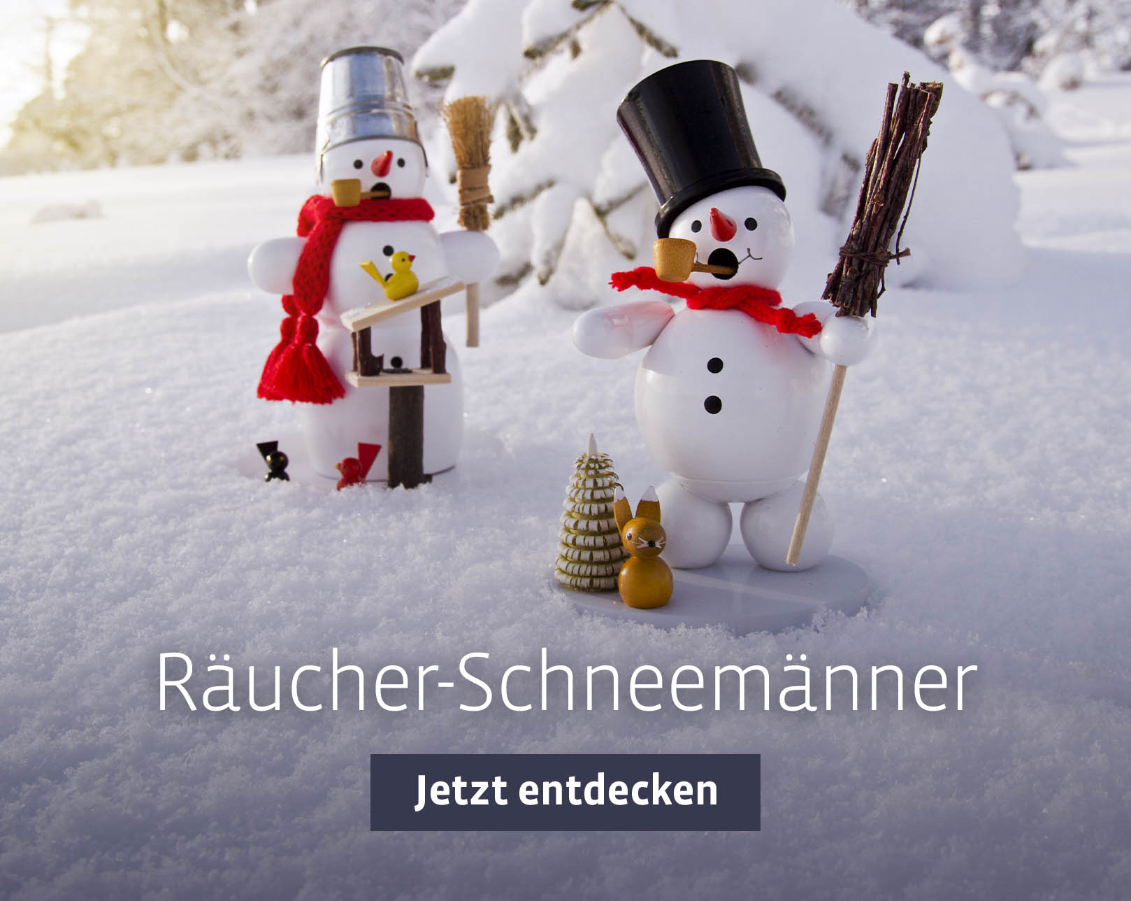 Räuchermännchen Schneemänner