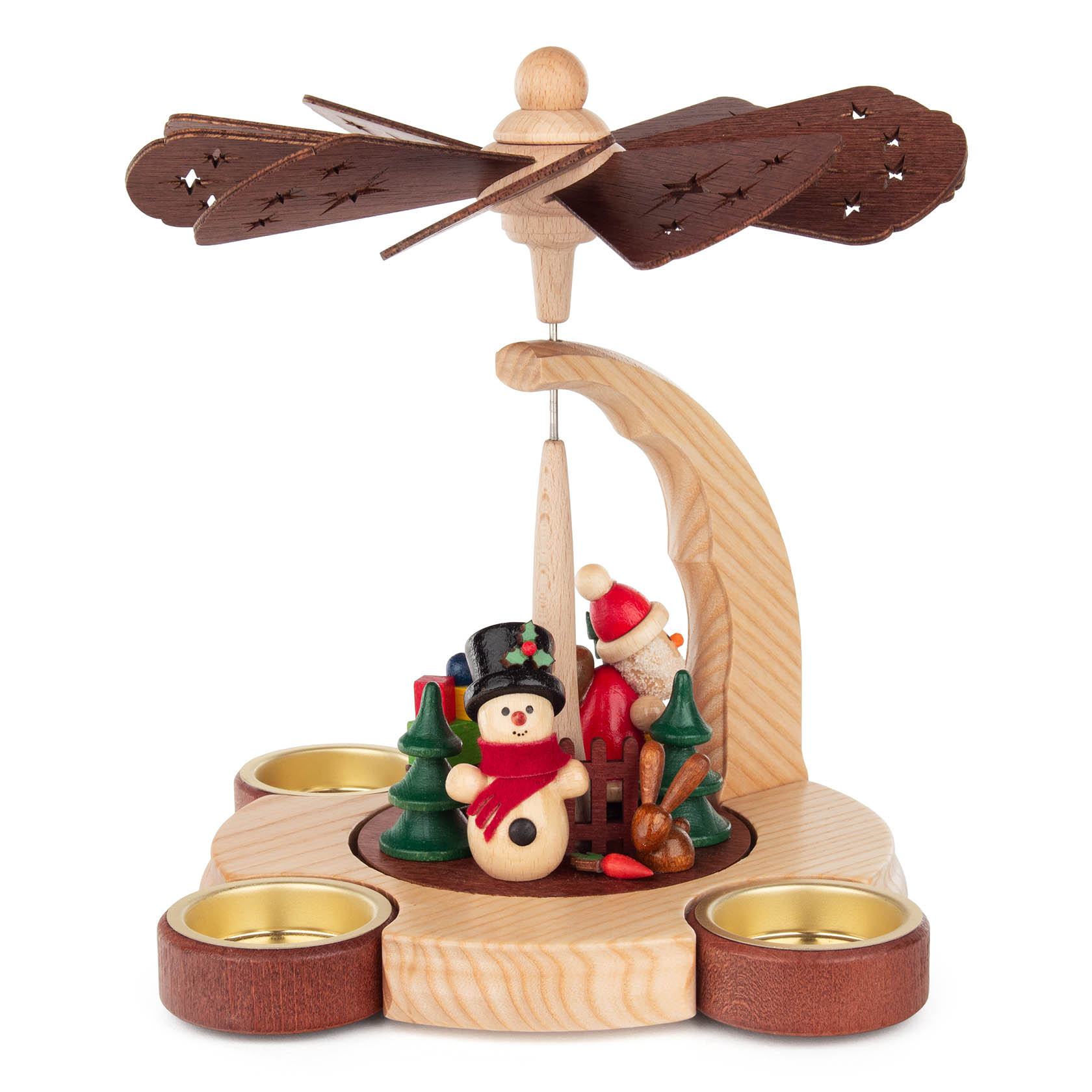 wooden Christmas pyramid