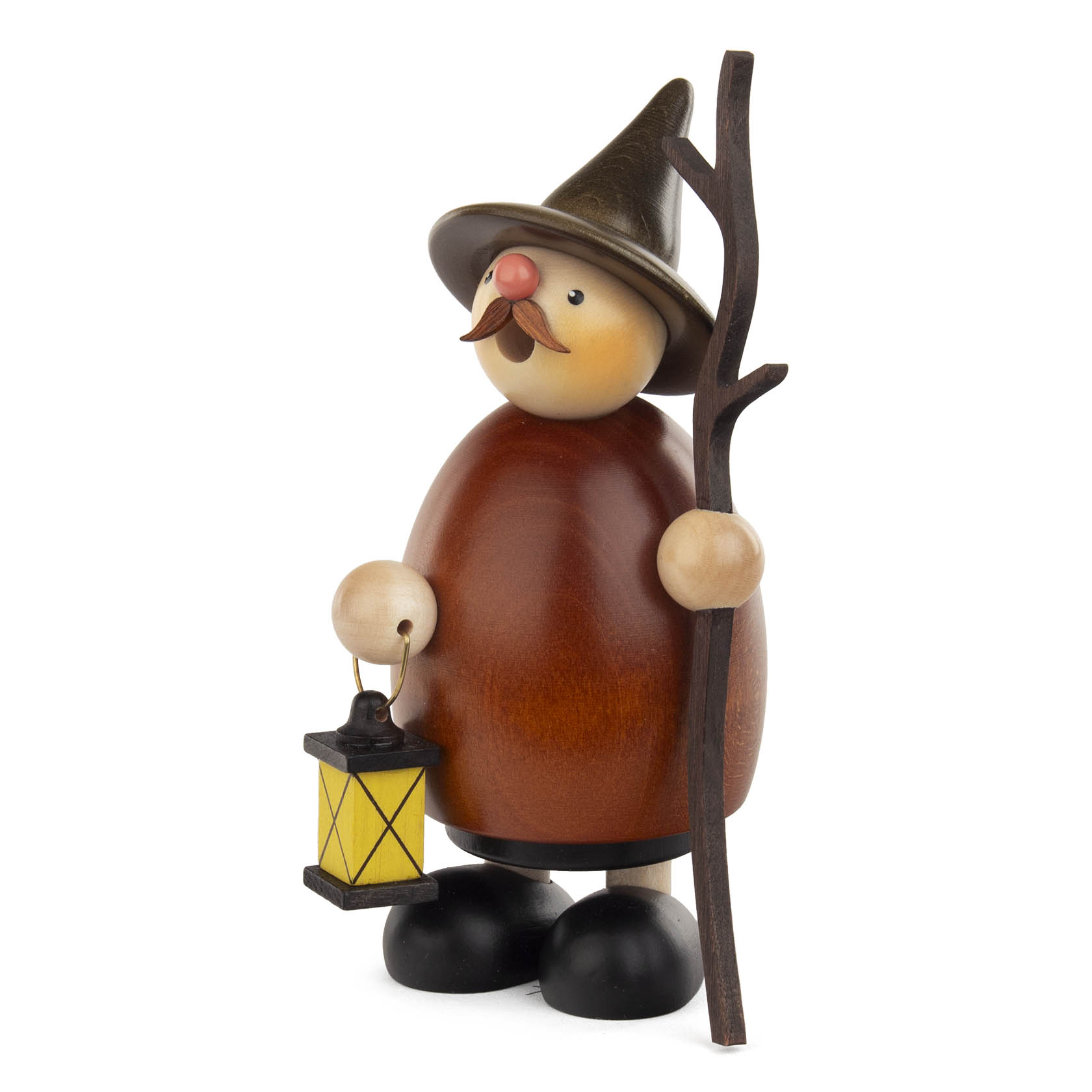 Räuchermann Wichtel mit Laterne