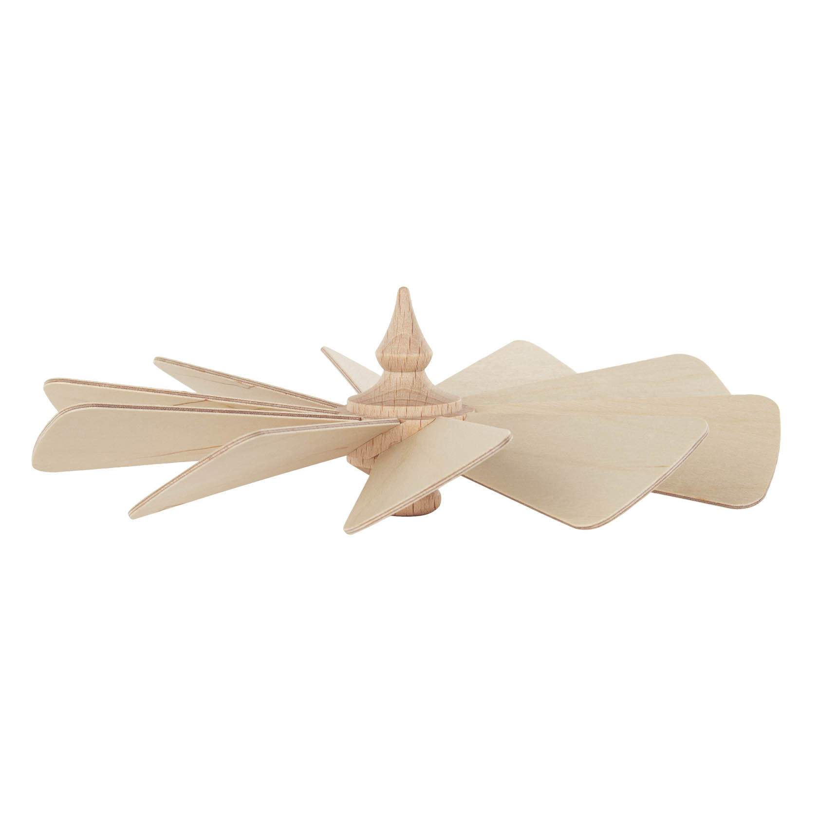 Flügelrad mit 10 Flügeln d=170mm Bohrung 2mm