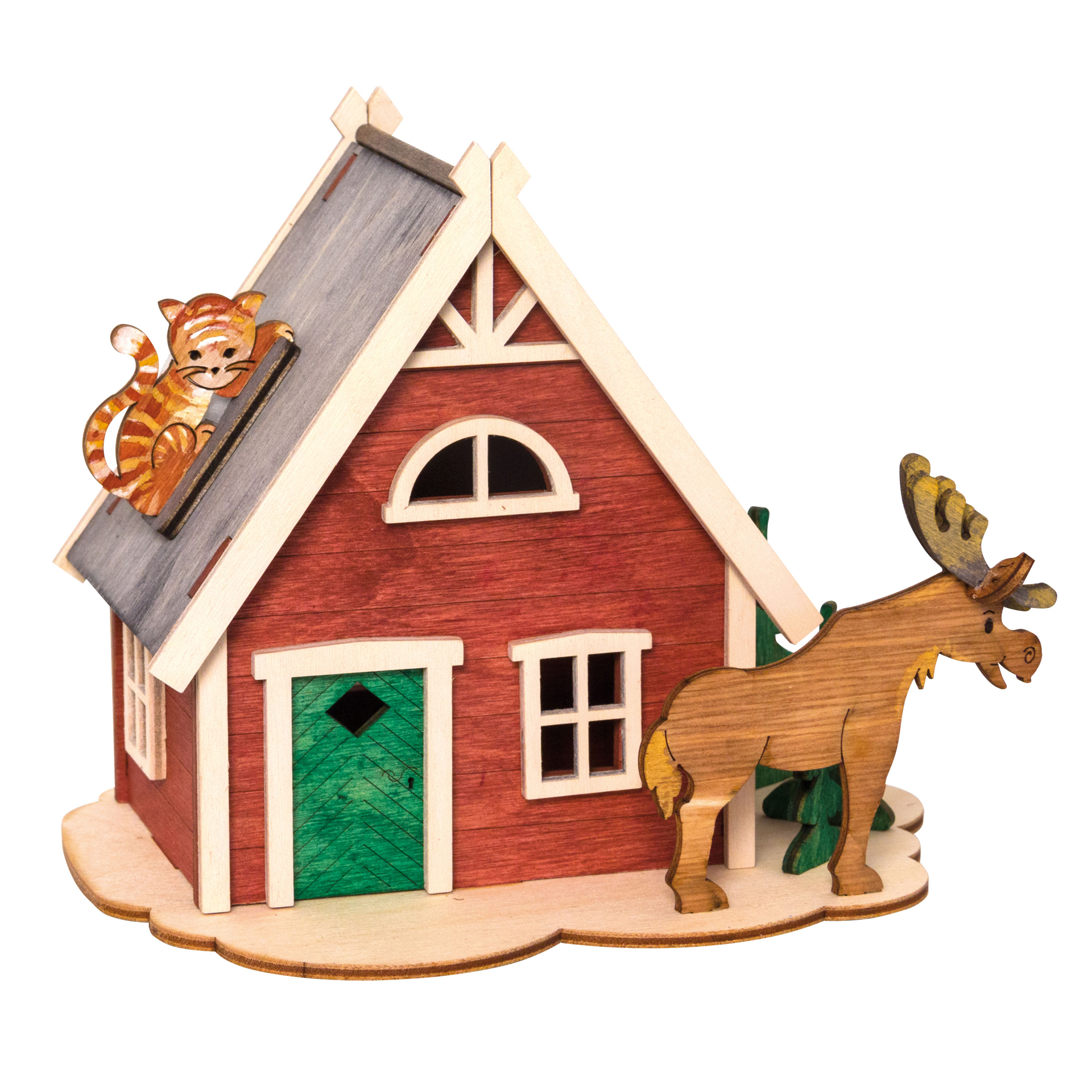 Bastelset Spardose Schwedenhaus im Dregeno Online Shop günstig kaufen