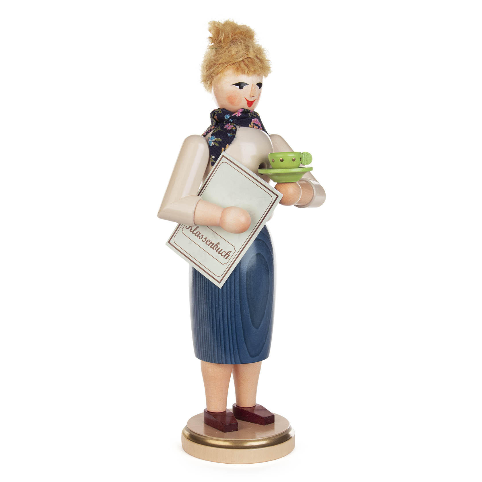 wooden smoker lady teacher