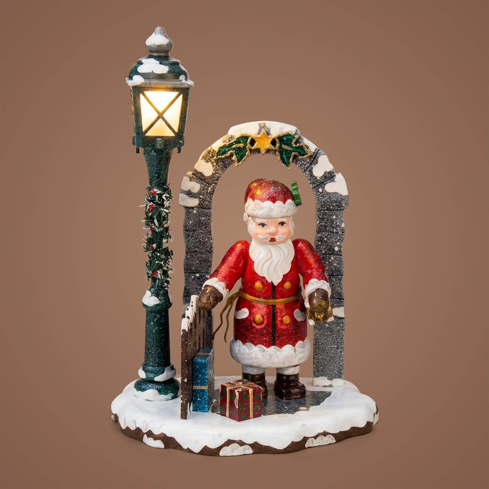 Winterkinder Weihnachtsmann elektrisch
