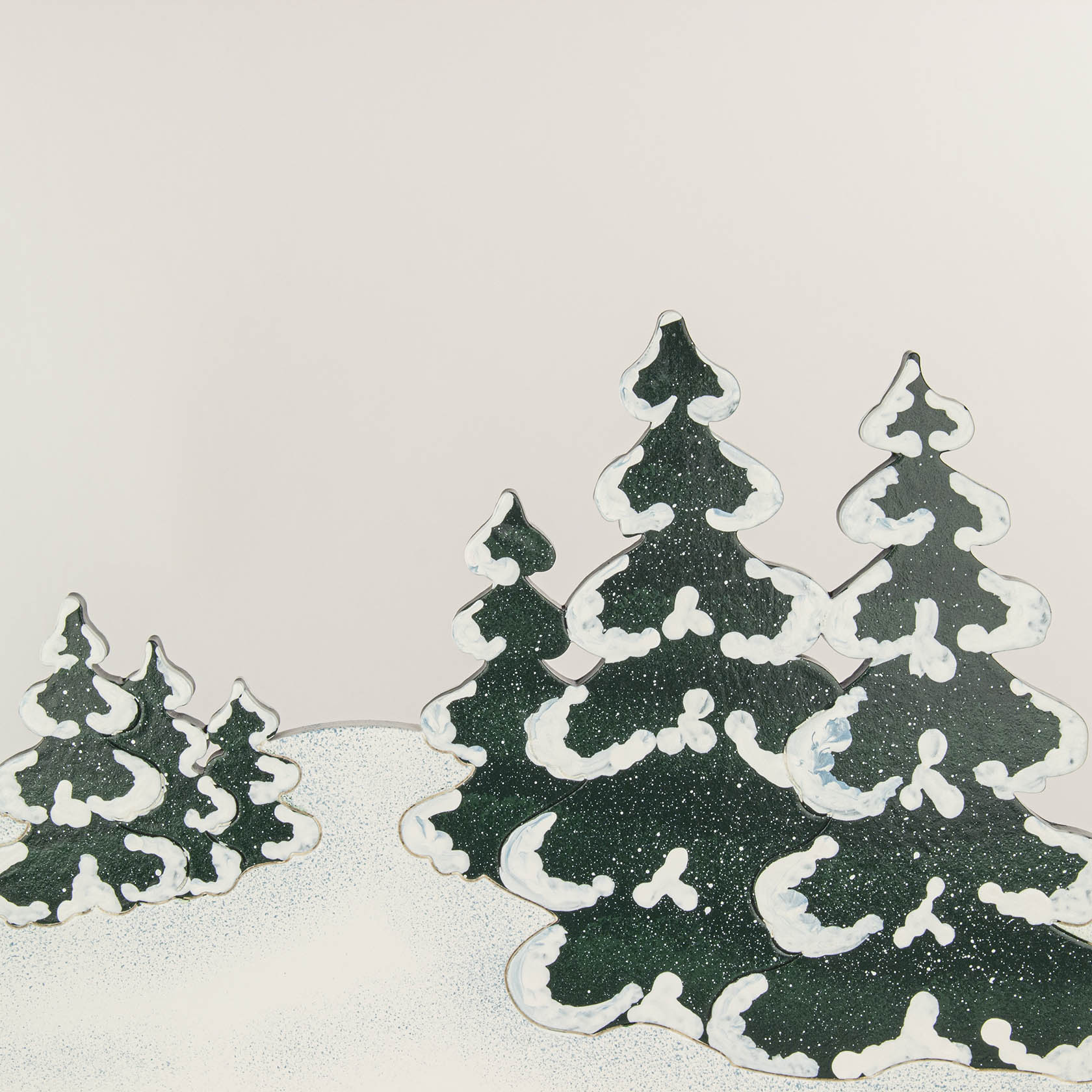 Winterkinder Schwibbogen groß 95cm