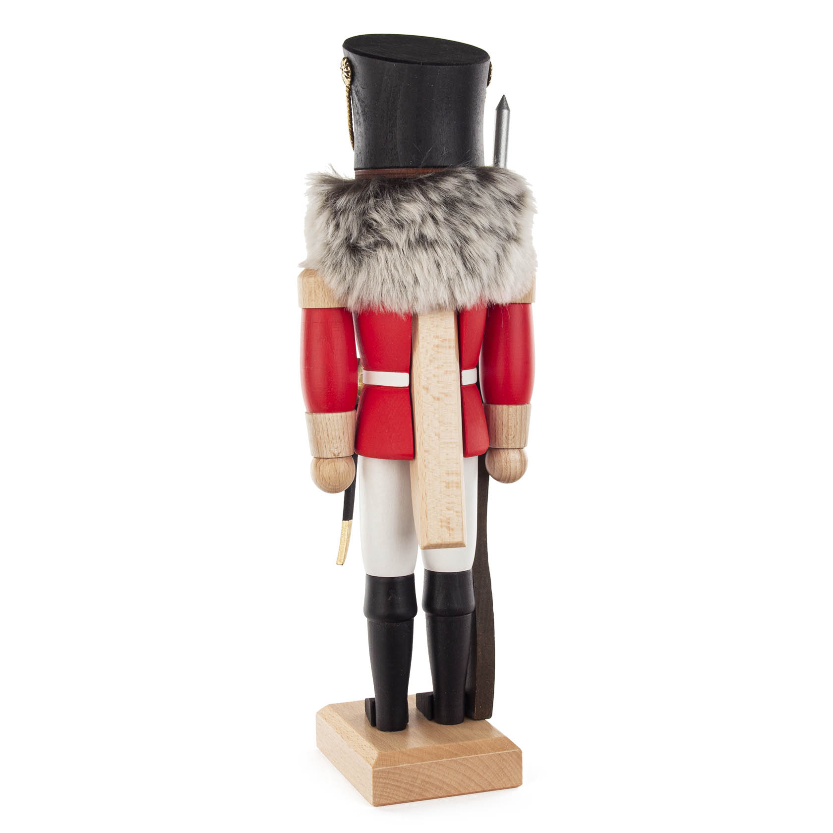 Nussknacker Soldat rot lasiert 38cm