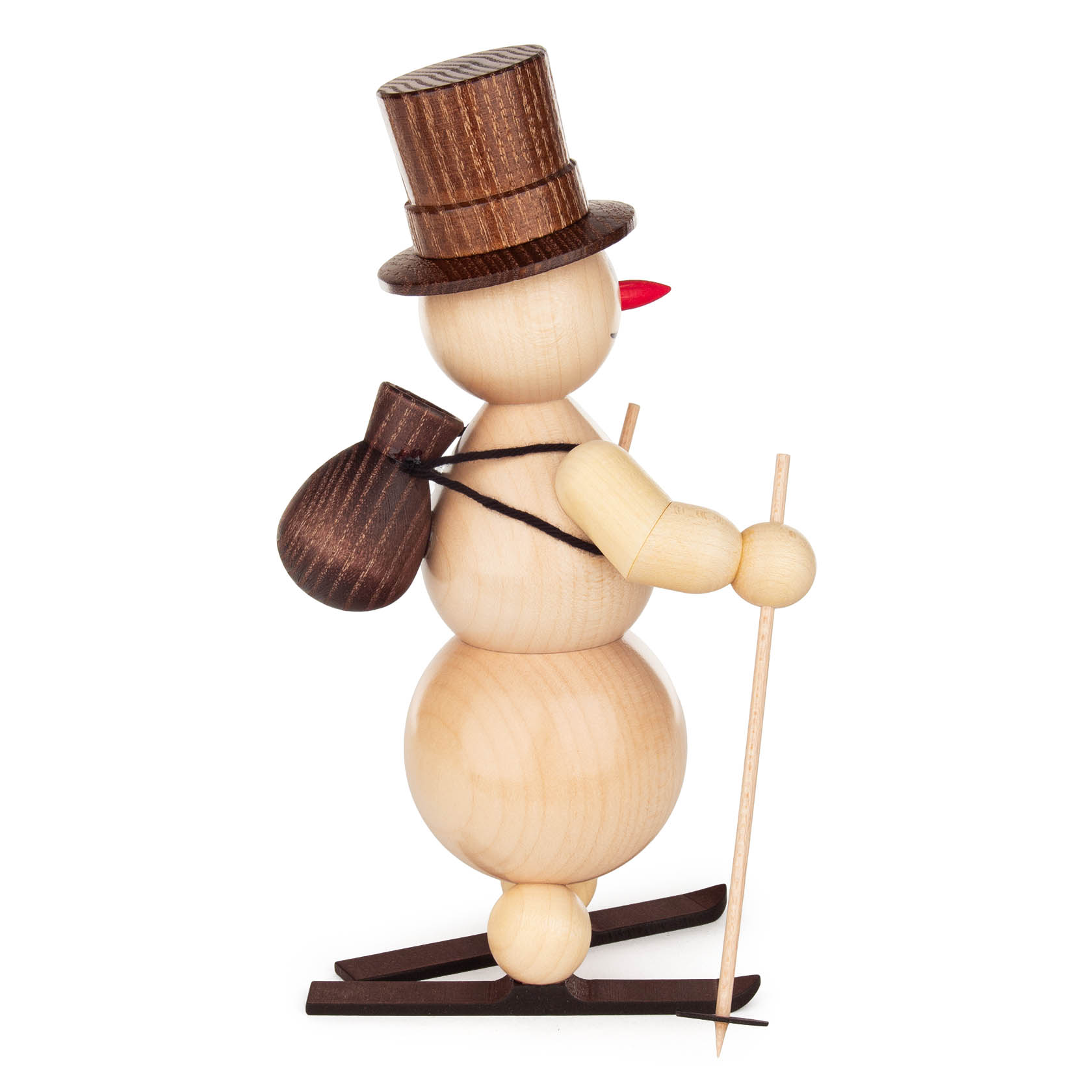 Schneemann Skifahrer