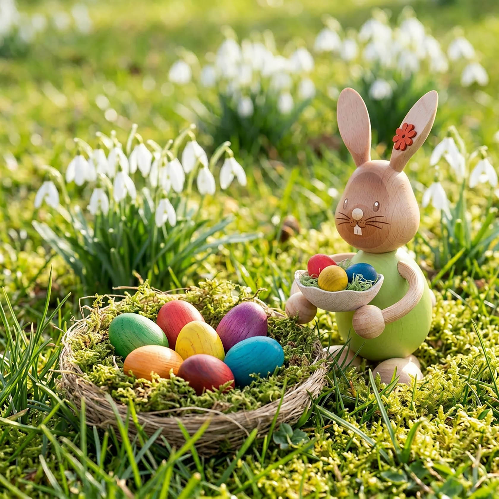 Hase "Stupsi" mit Eierschale