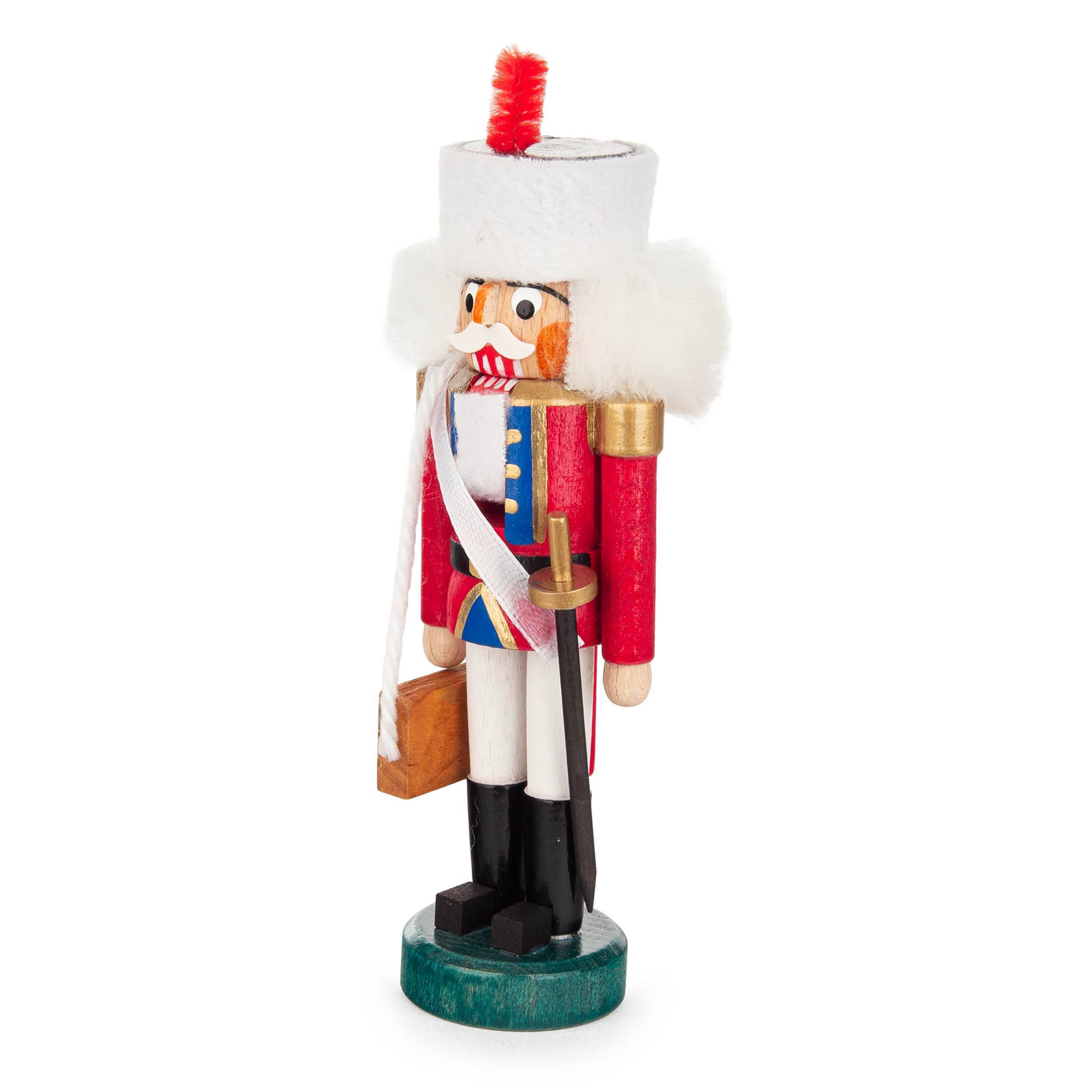 Nussknacker Ungar rot-weiß, 14cm