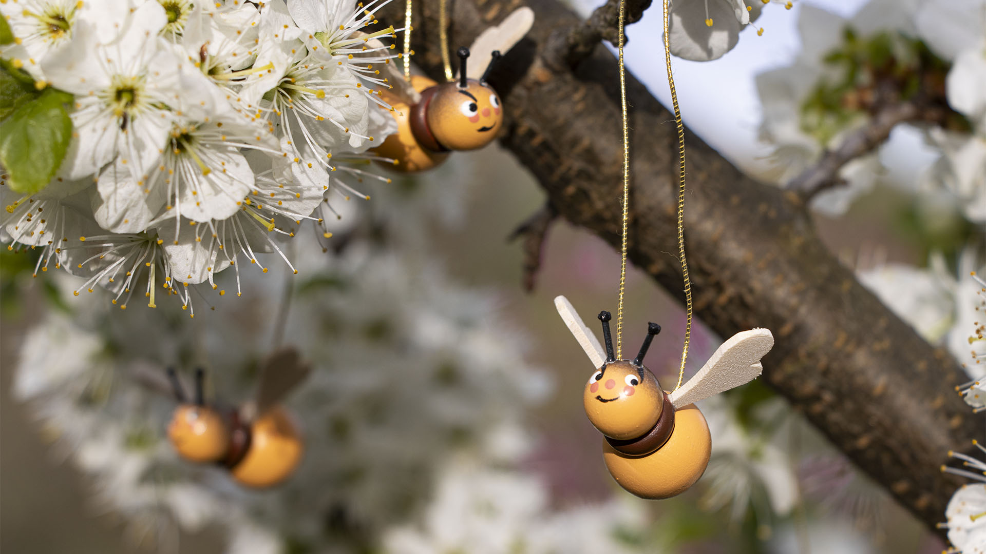 Baumschmuck Hummeln