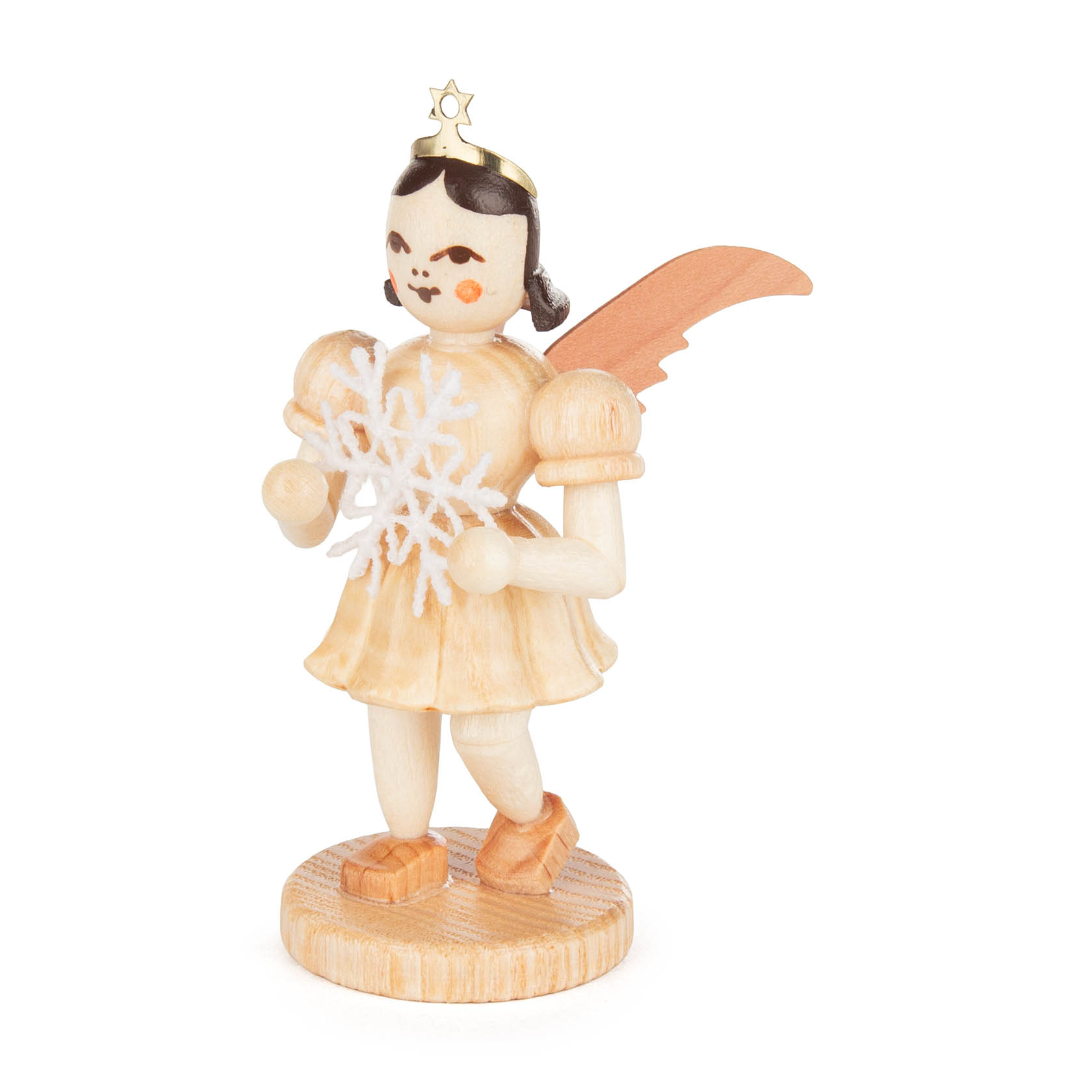 Kurzrockengel mit Schneeflocke Plauener Spitze im Dregeno Online Shop günstig kaufen