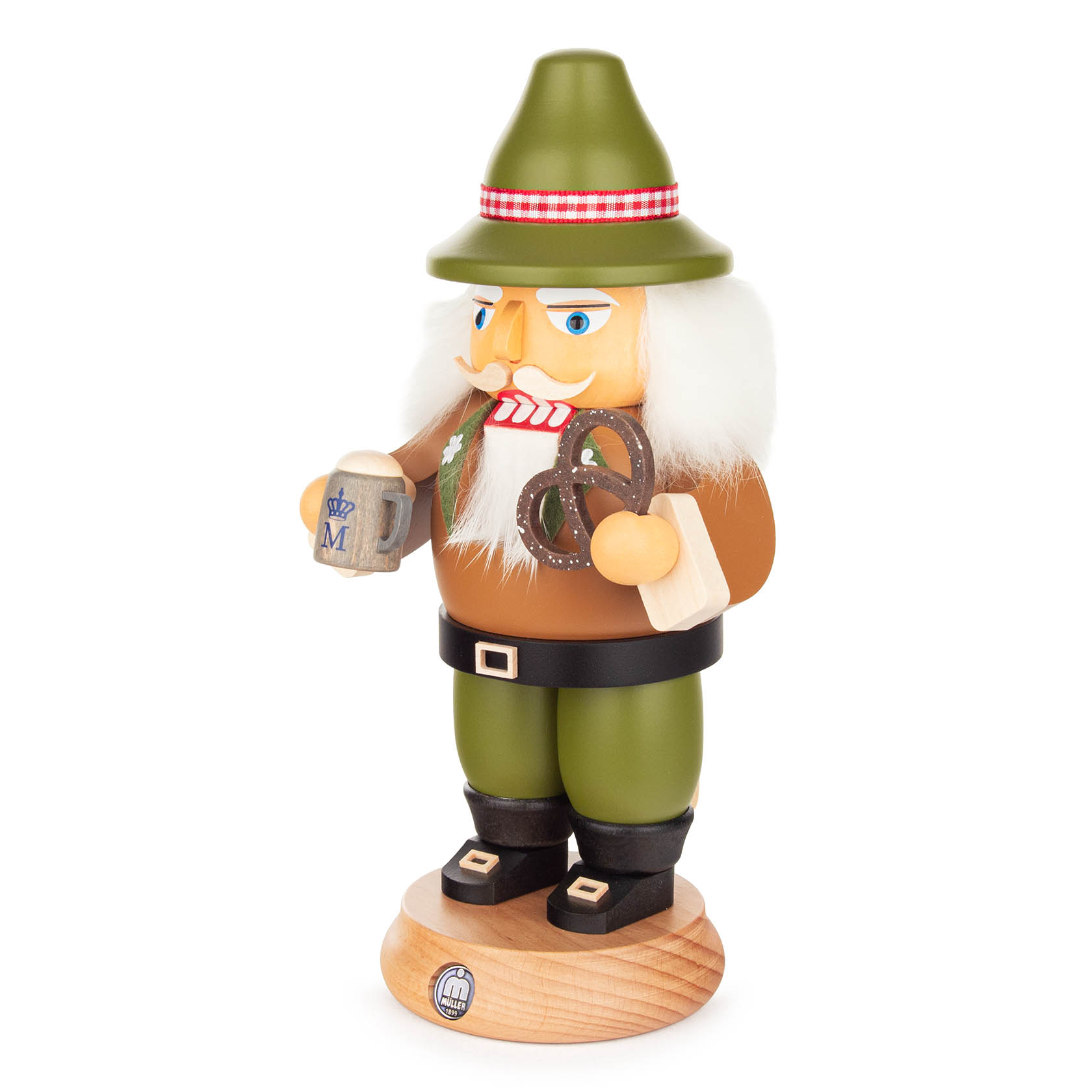 Nussknacker Bayer auf dem Oktoberfest, 18cm