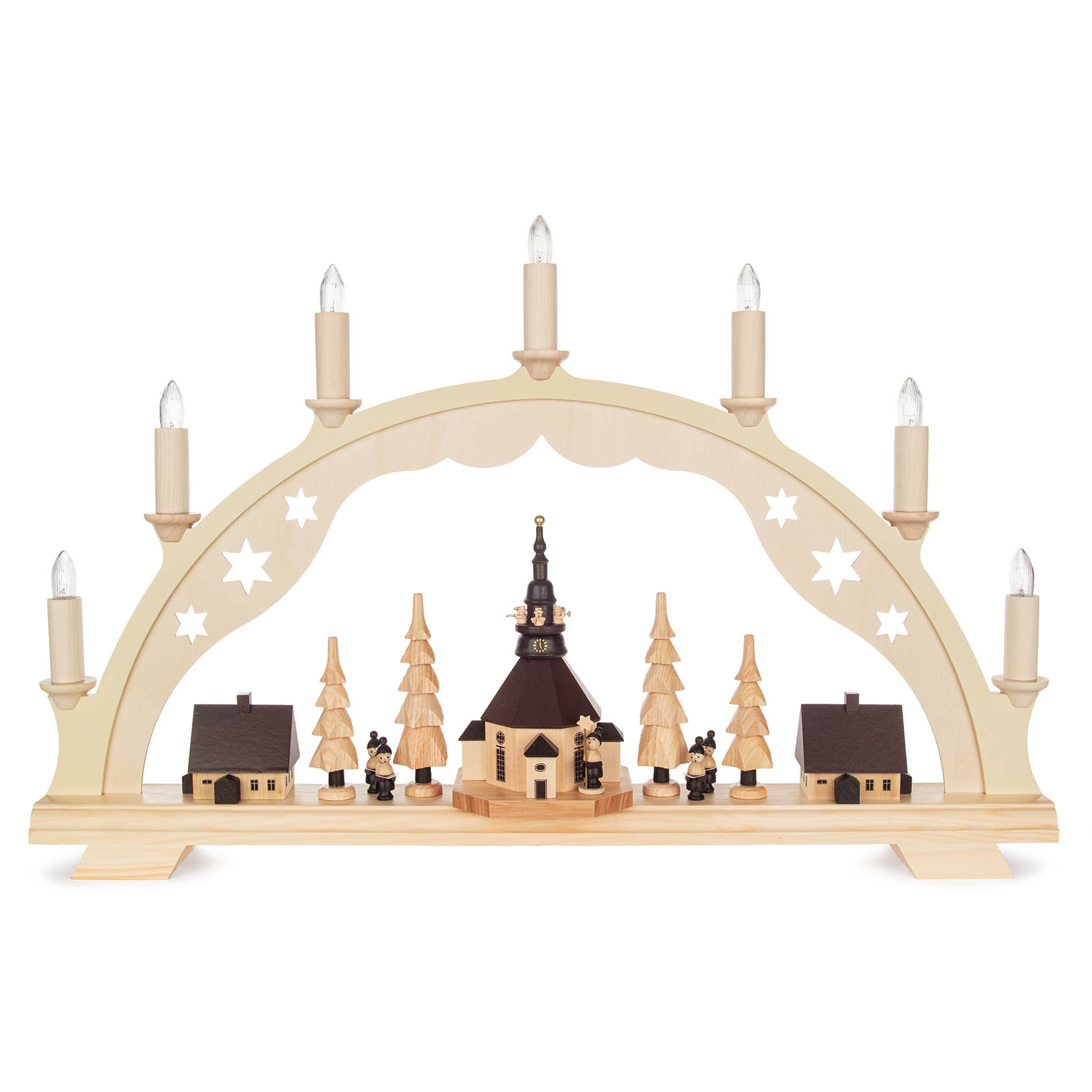 Schwibbogen Seiffener Kirche im Dregeno Online Shop günstig kaufen