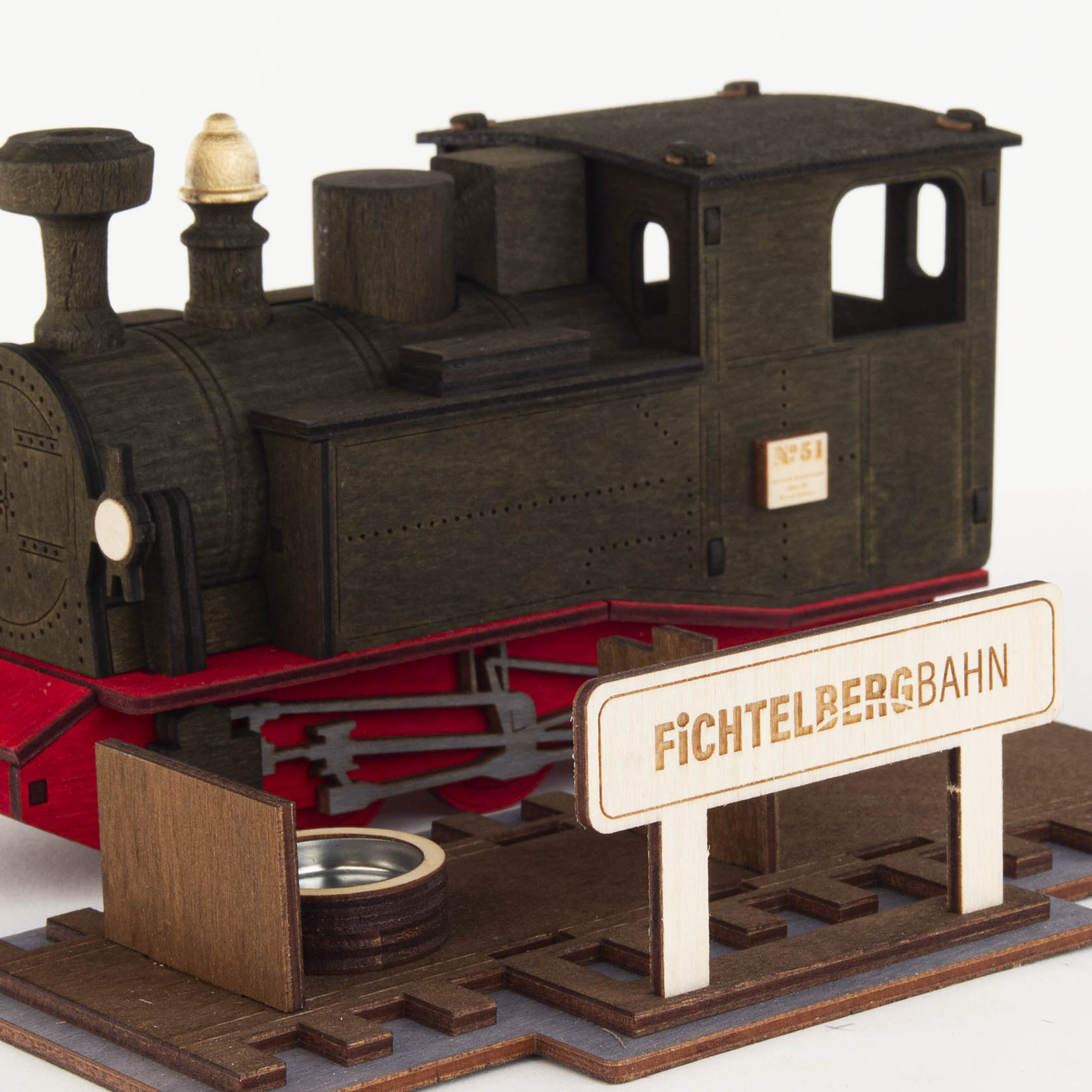 Räucher-Lok "Fichtelbergbahn"