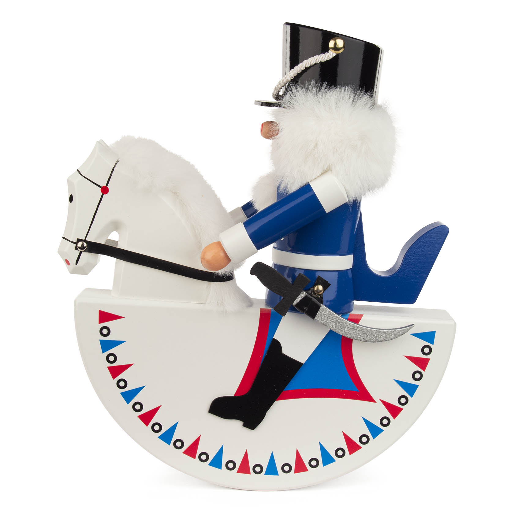 Reiterlein Nussknacker Husar blau, 27,5cm