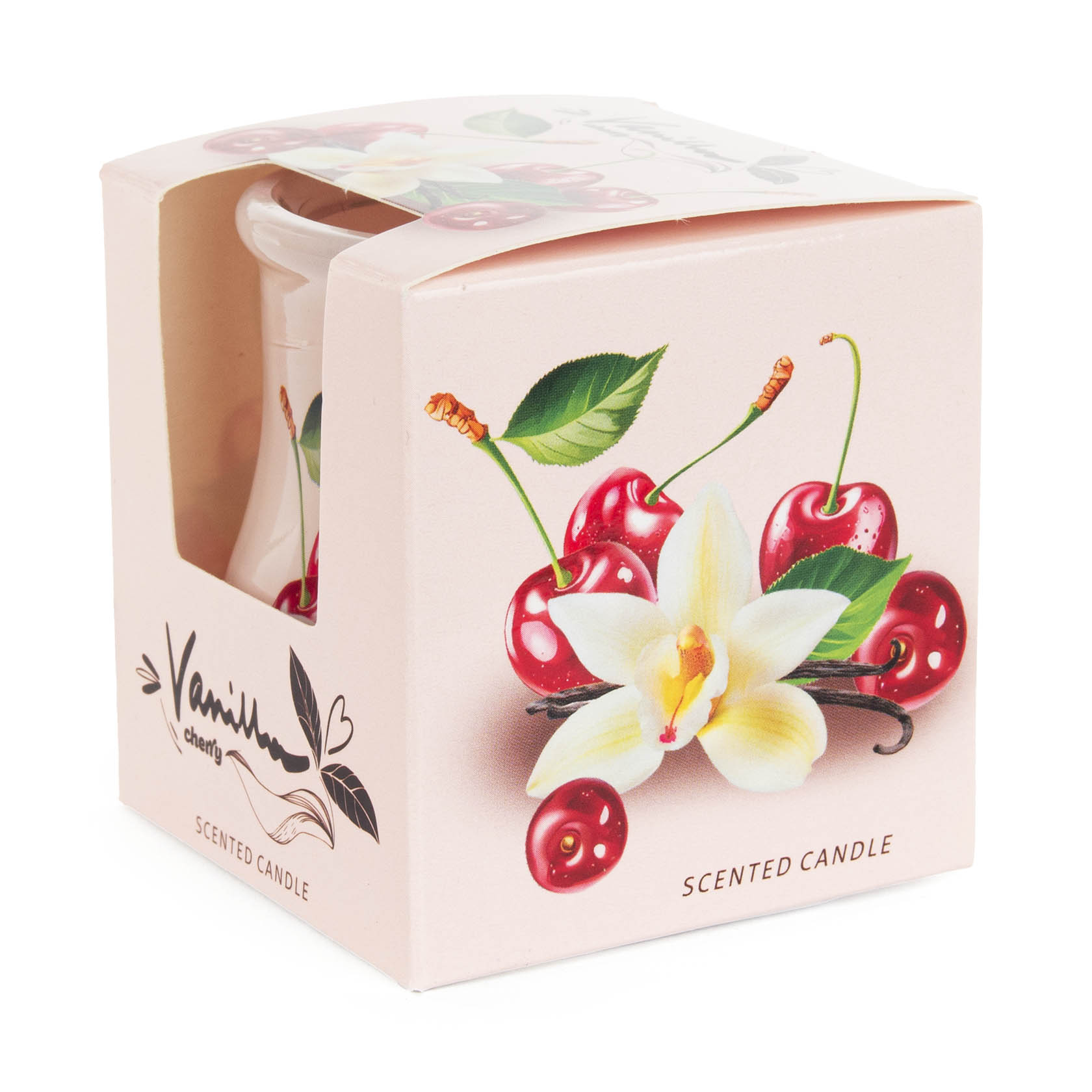 Duftkerze im Glas "Cherry Vanilla"