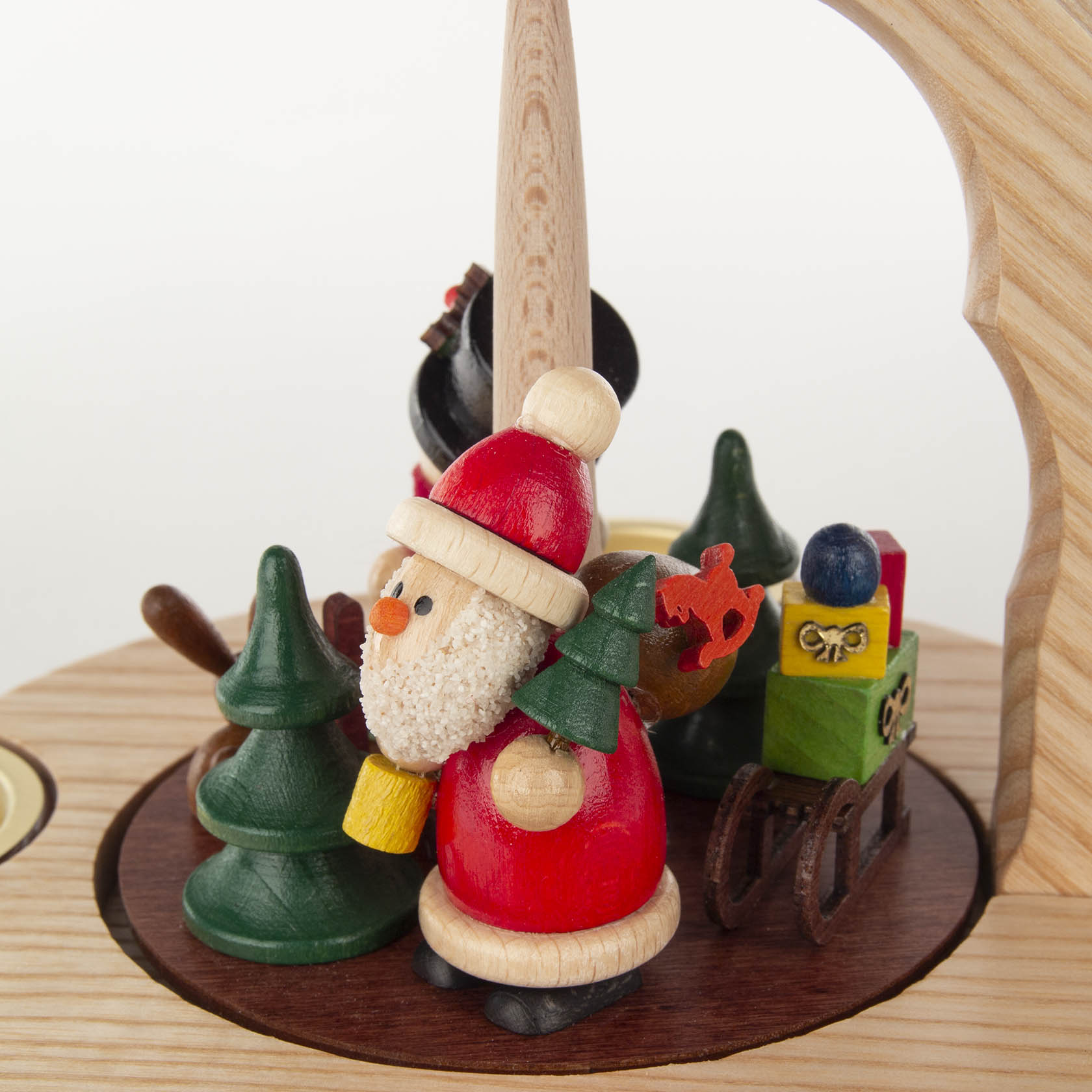 wooden Christmas pyramid
