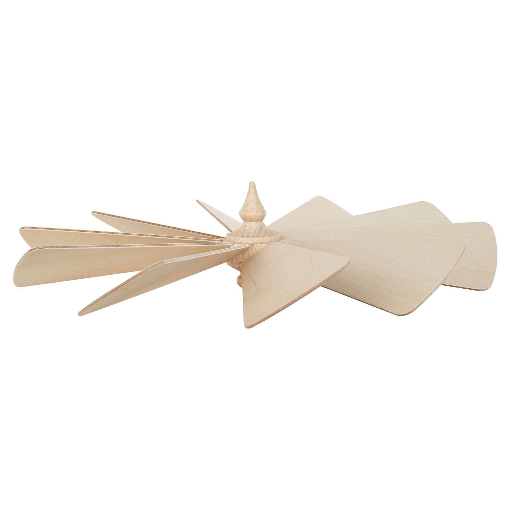 Flügelrad mit 10 Flügeln d=235mm Bohrung 2mm