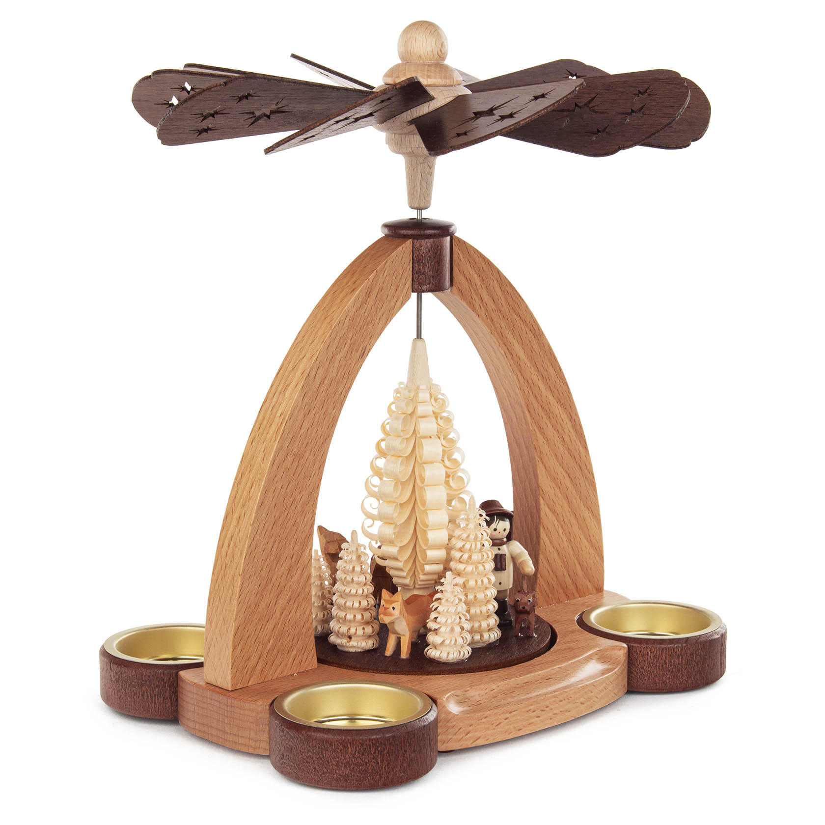 wooden pyramid hunter
