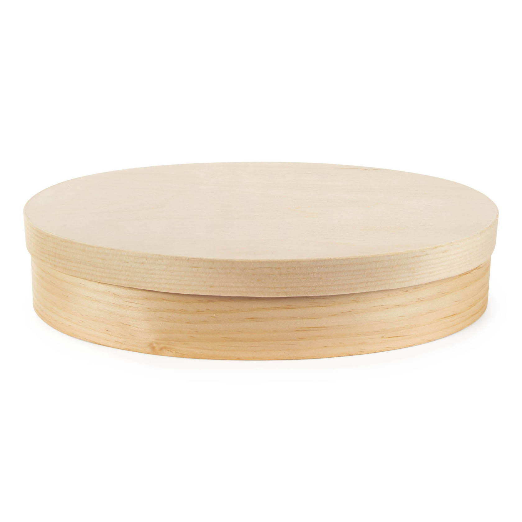 Ovaler Holzkasten mit abnehmbarem Deckel, Maße ca. 250x150x050 mm. im Dregeno Online Shop günstig kaufen