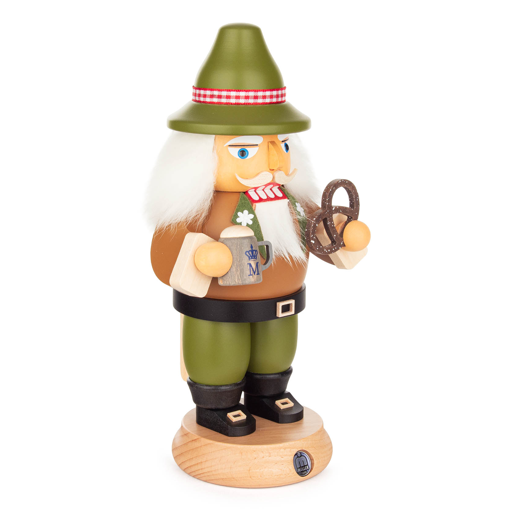 Nussknacker Bayer auf dem Oktoberfest, 18cm