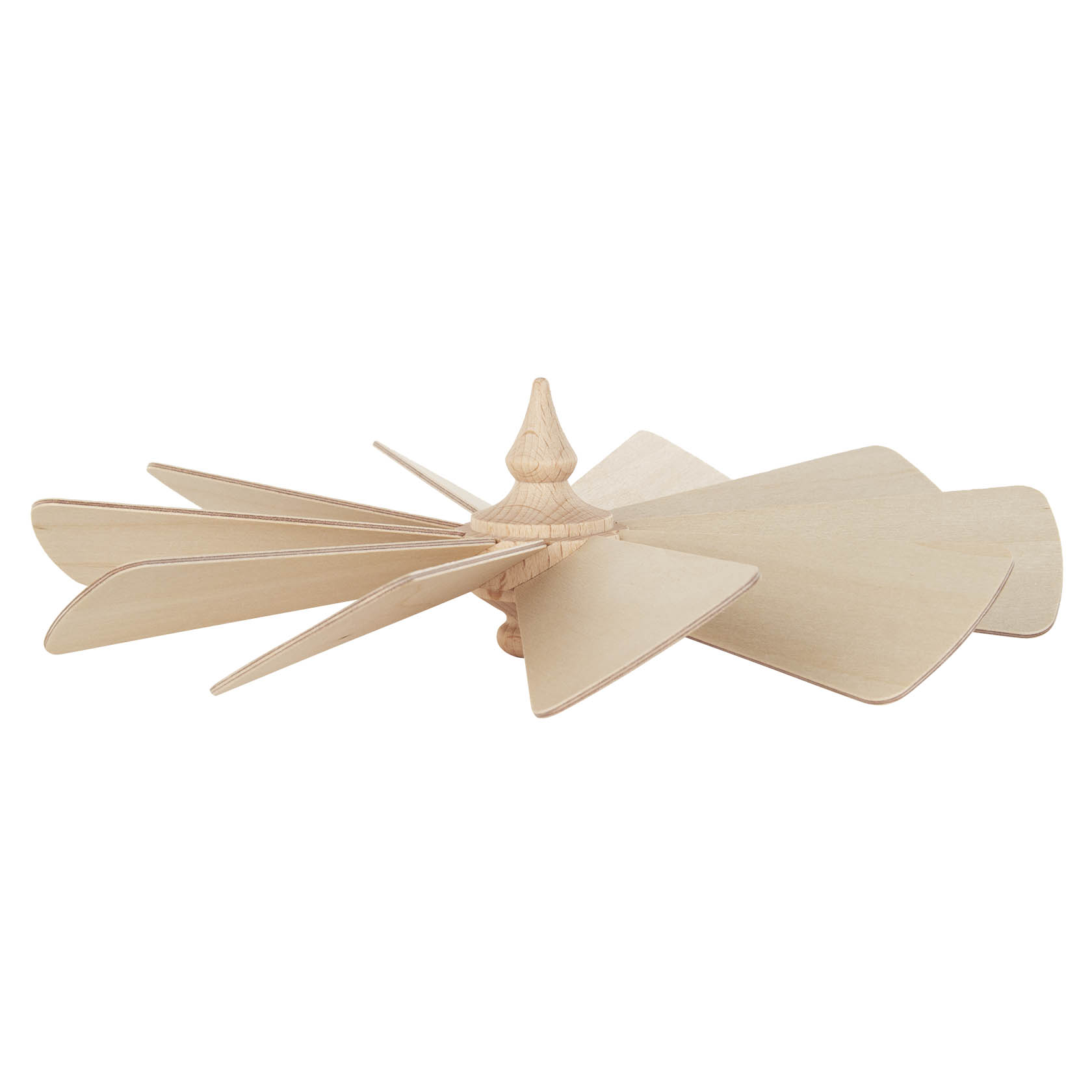 Flügelrad mit 10 Flügeln d=190mm Bohrung 2mm
