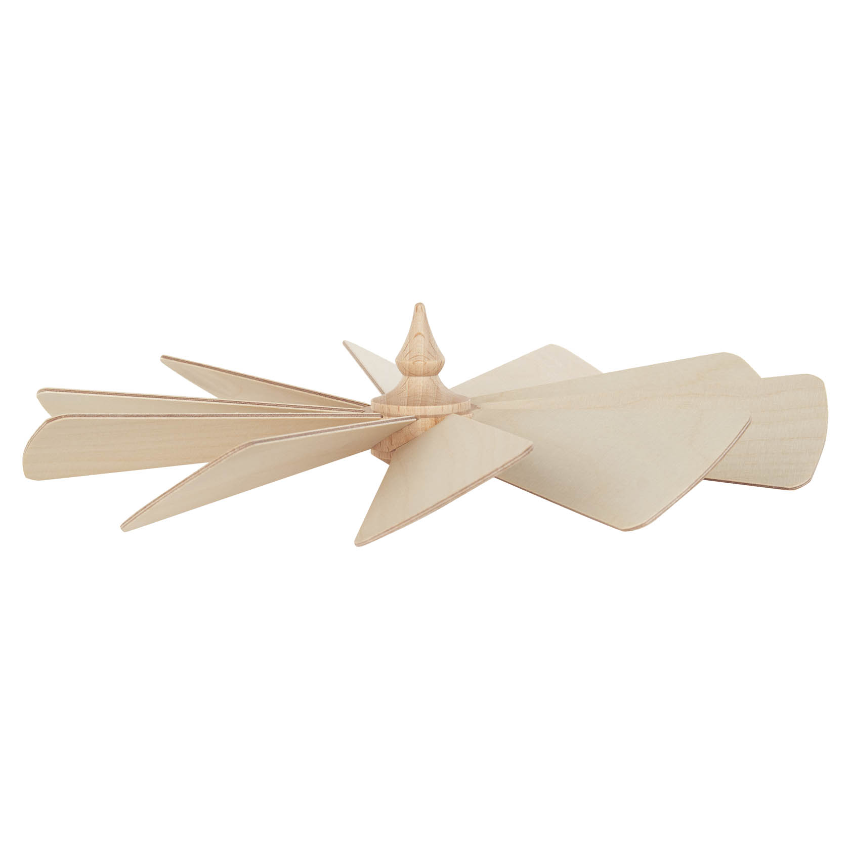 Flügelrad mit 10 Flügeln d=210mm Bohrung 2mm