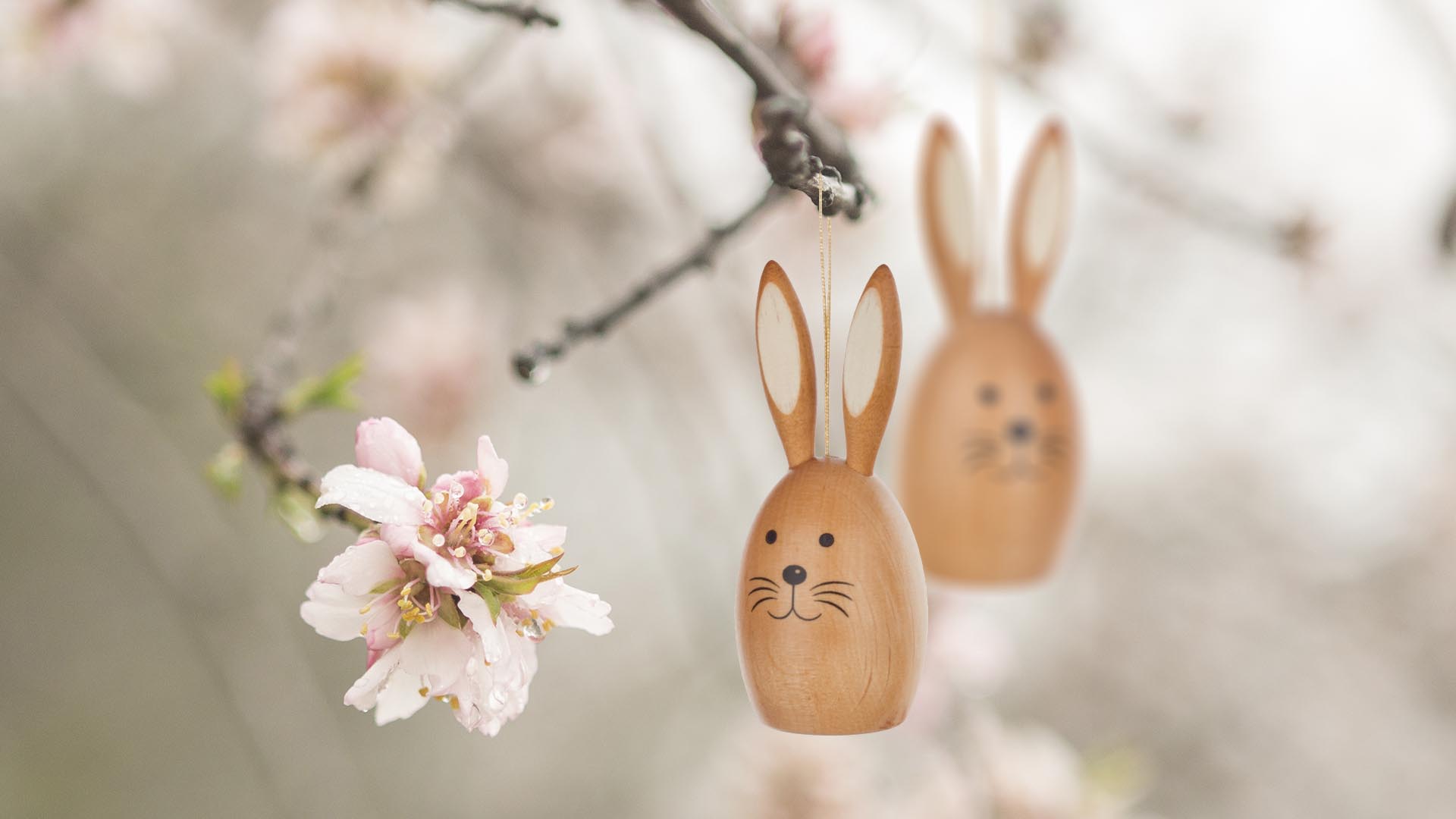 Baumschmuck Hasenpaar