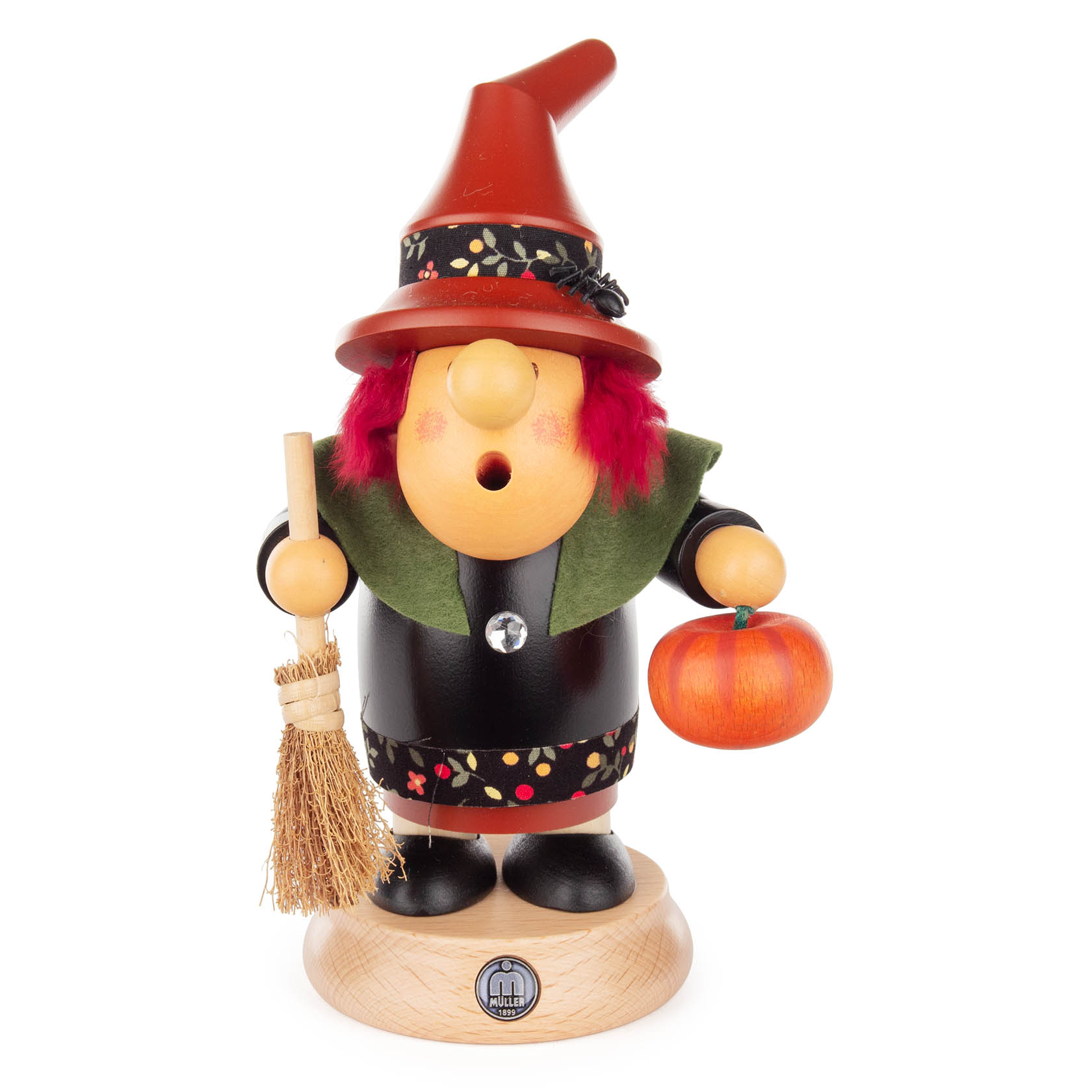 Räucherfrau "Müllerchen" Halloween-Hexe
