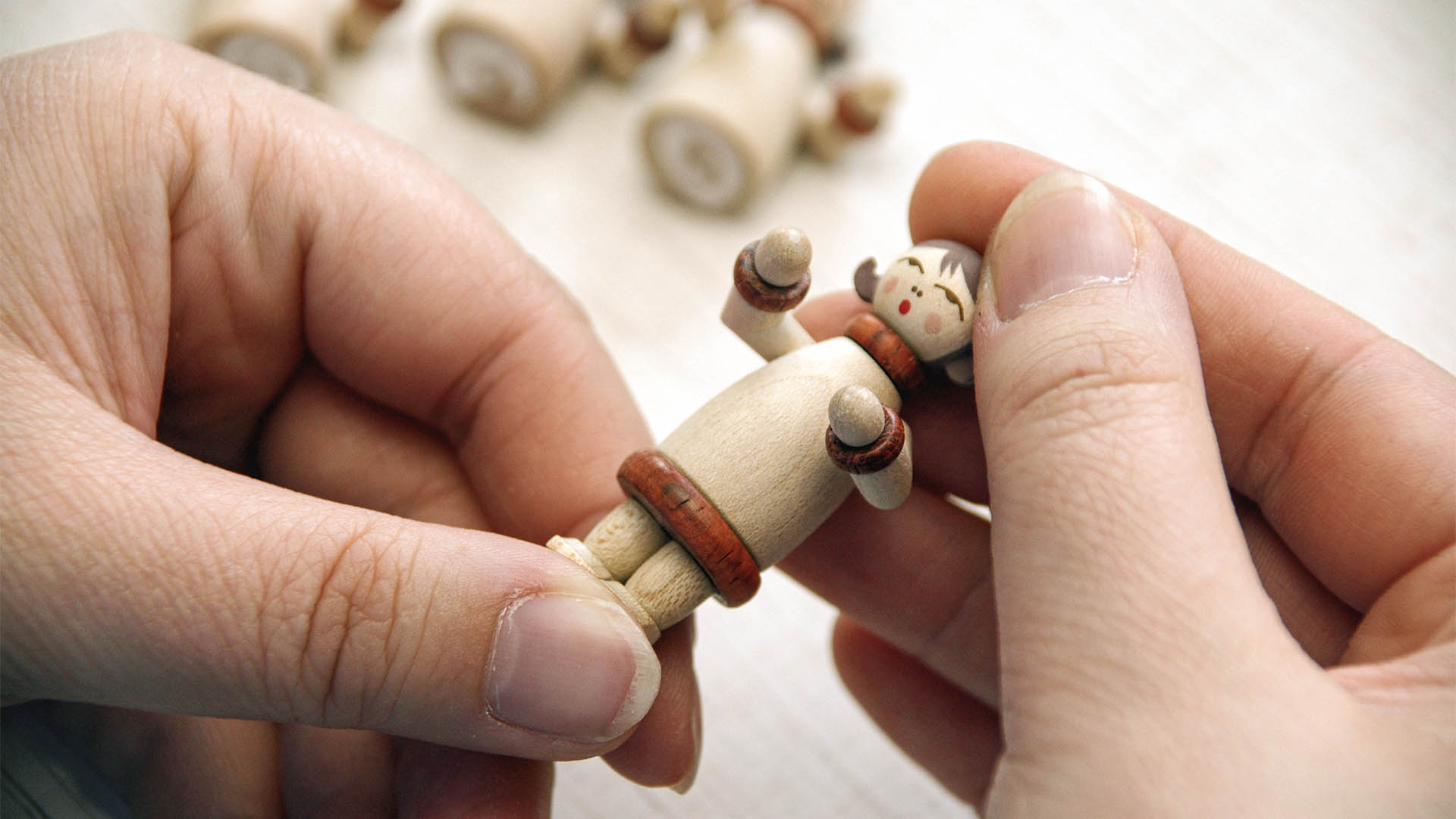 Herstellung einer Miniatur