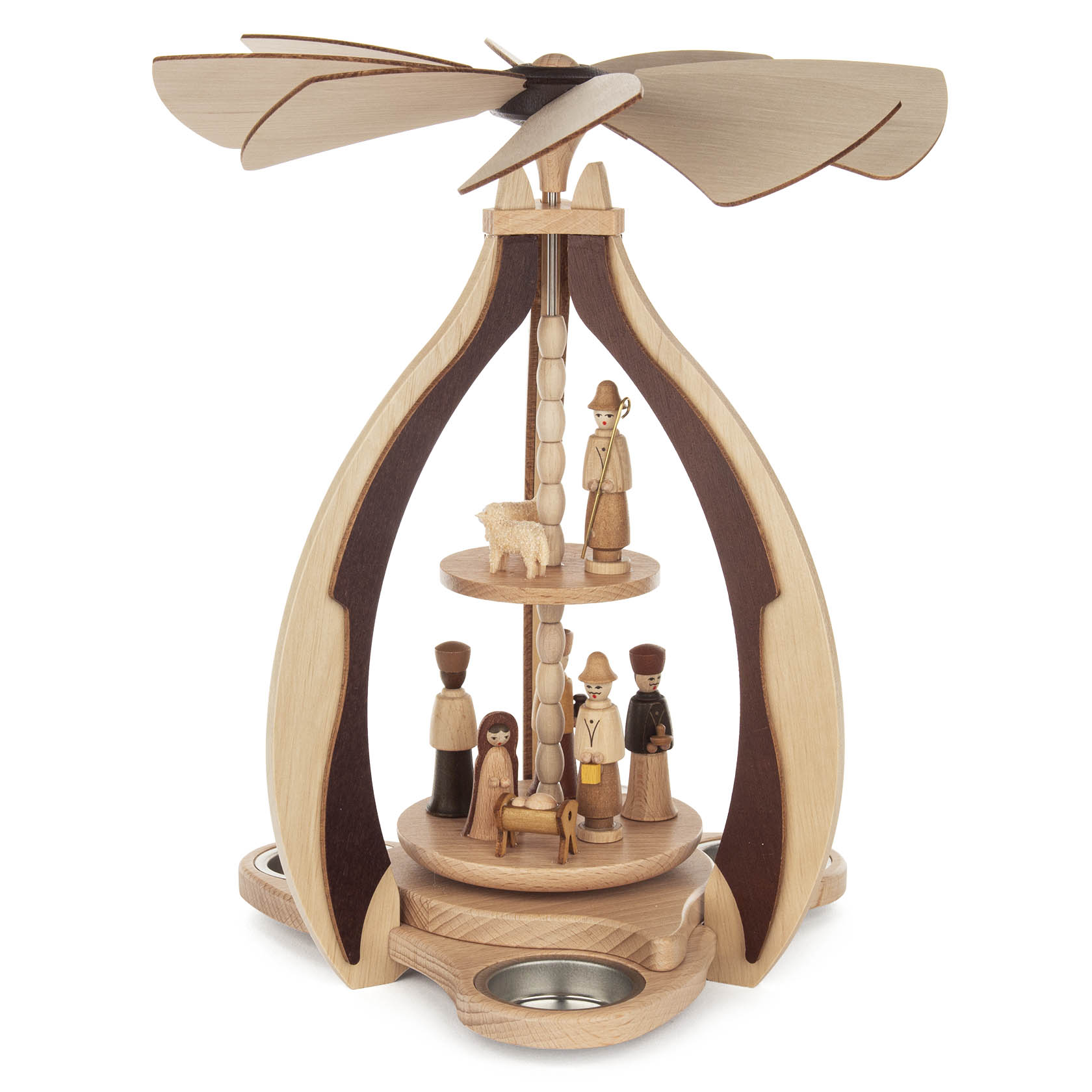 Wooden pyramid nativity im Dregeno Online Shop günstig kaufen