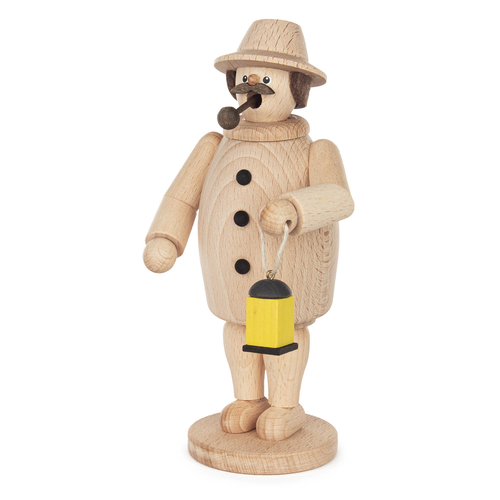 wooden kit smoker with lantern