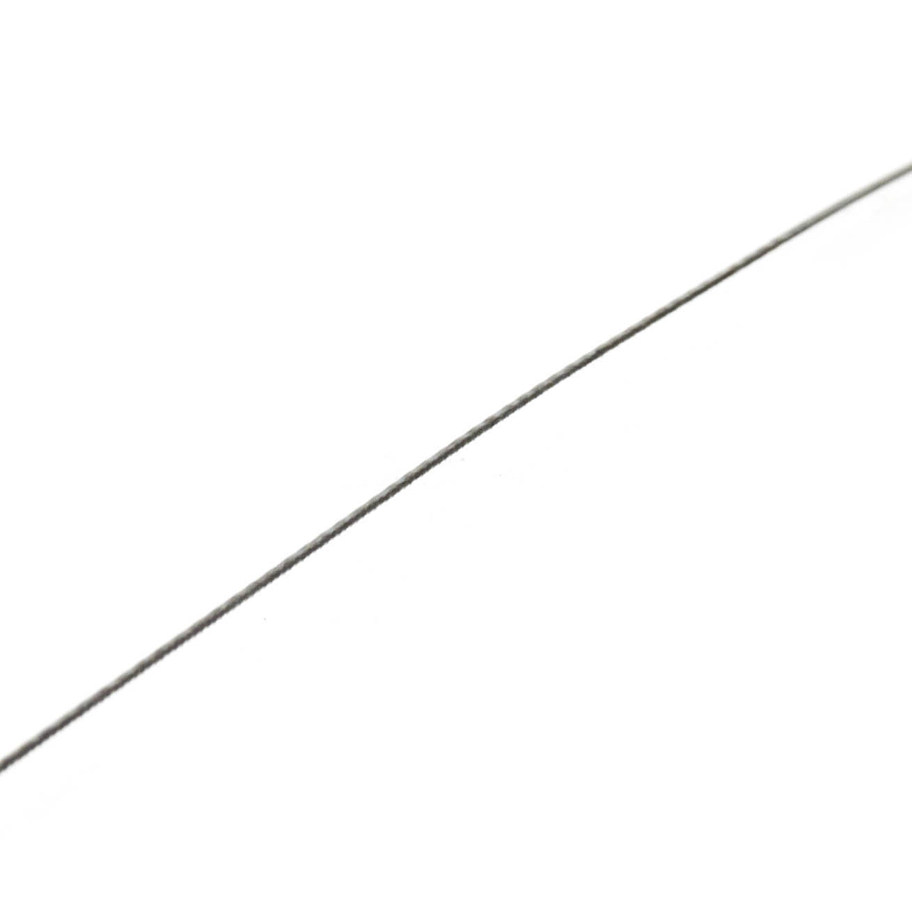 Close-up of a single fine saw blade for woodworking, size 0.